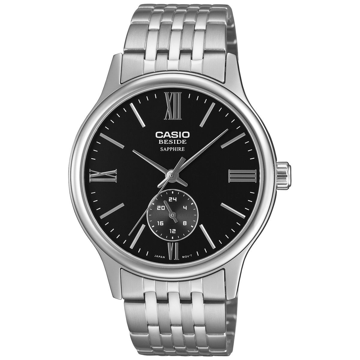 Casio Beside BMS-100D-1AV Analoguhr für Herren