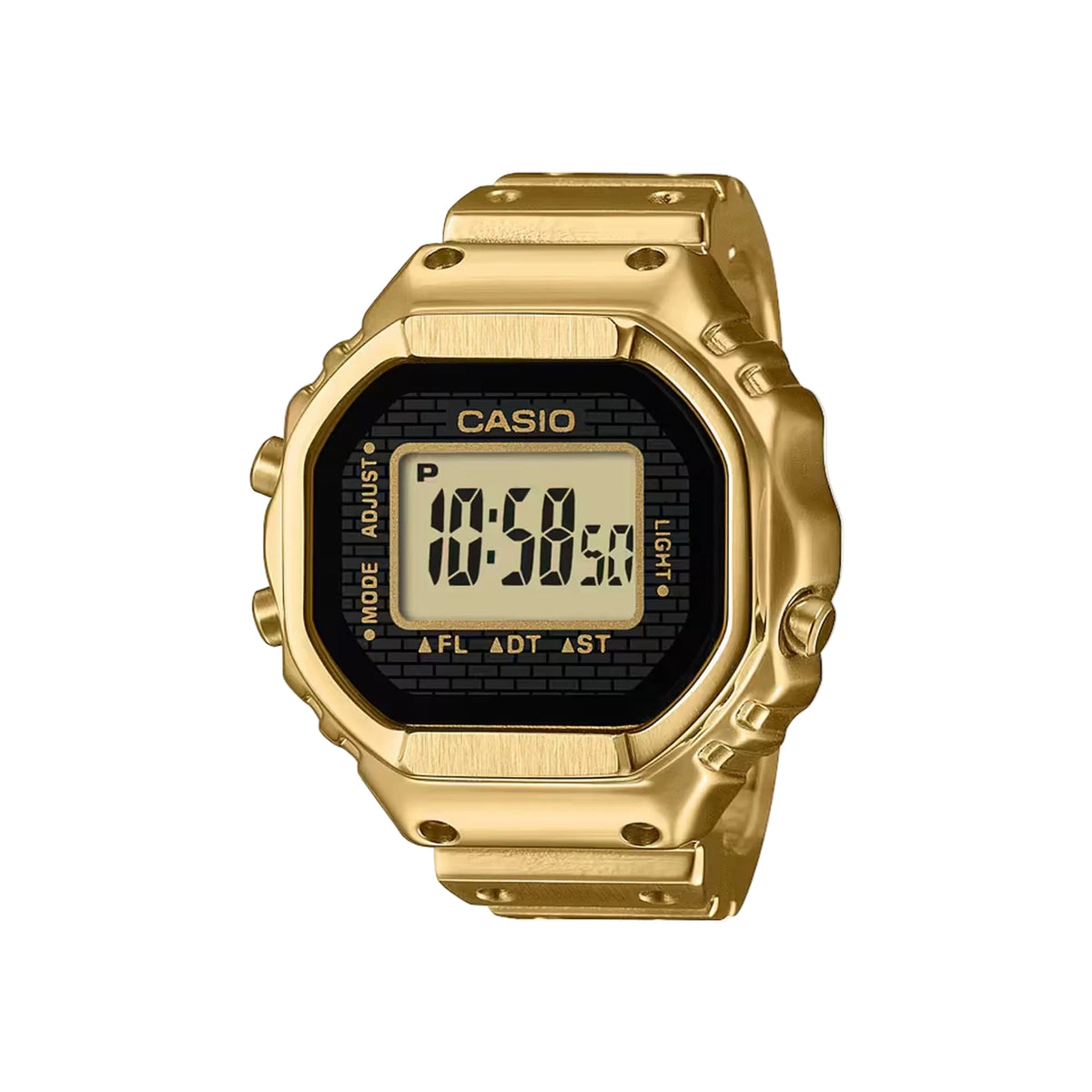 Anillo Reloj Casio CRW-001G-9 Digital Dorado