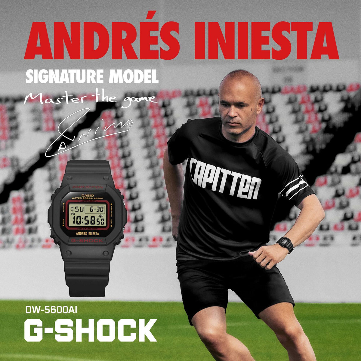Casio G-Shock DW-5600AI-1 Herrenuhr Schwarz
