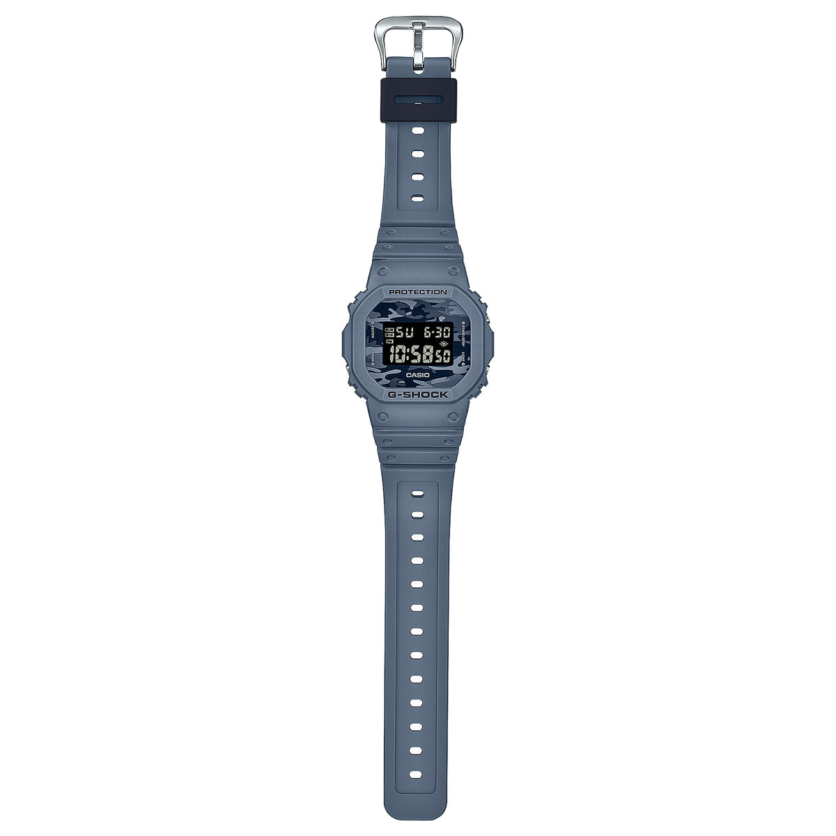 Casio G-Shock DW-5600CA-2 Herrenuhr Blau Camouflage
