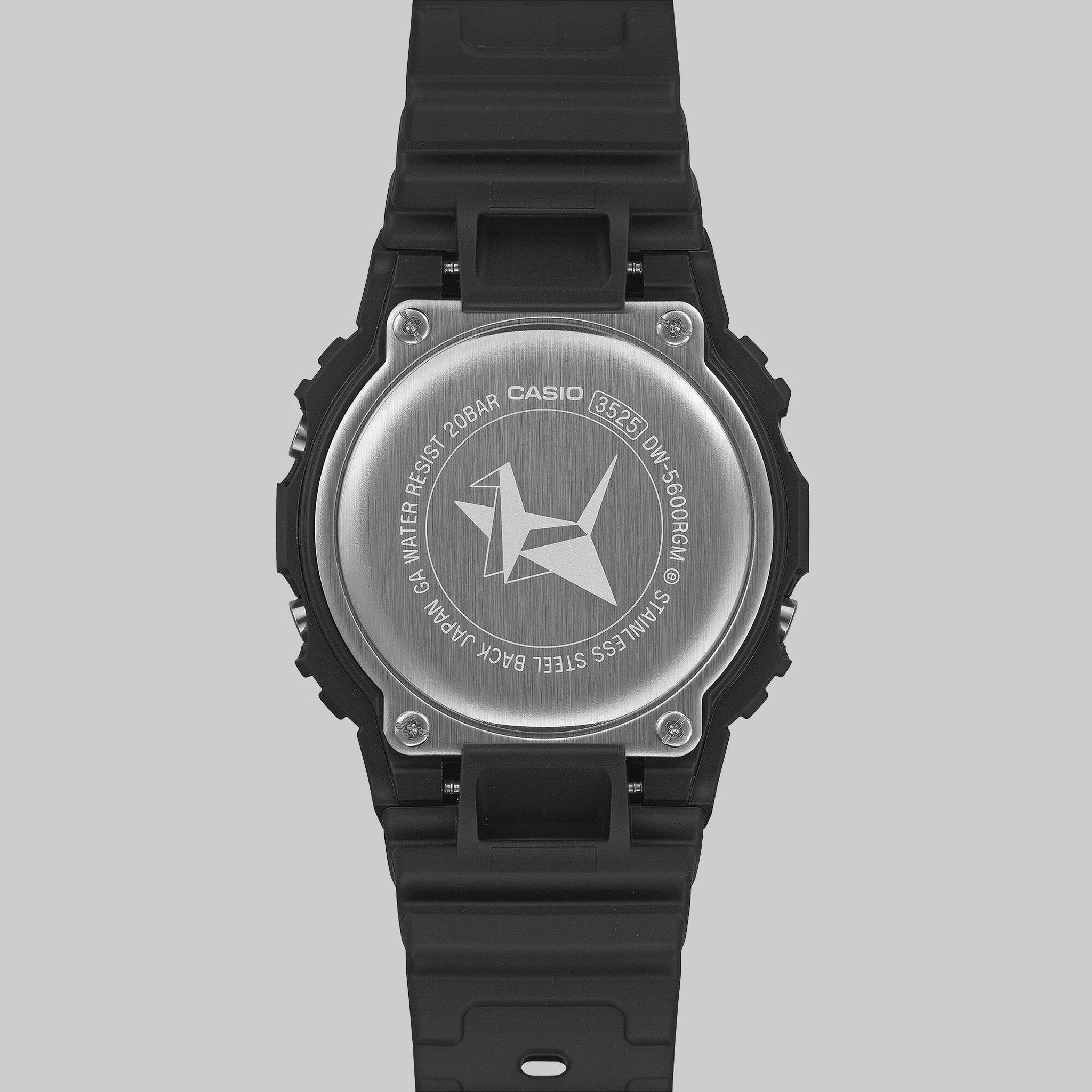 Casio G-Shock DW-5600RGM-1 Herrenuhr, Schwarz, Origami