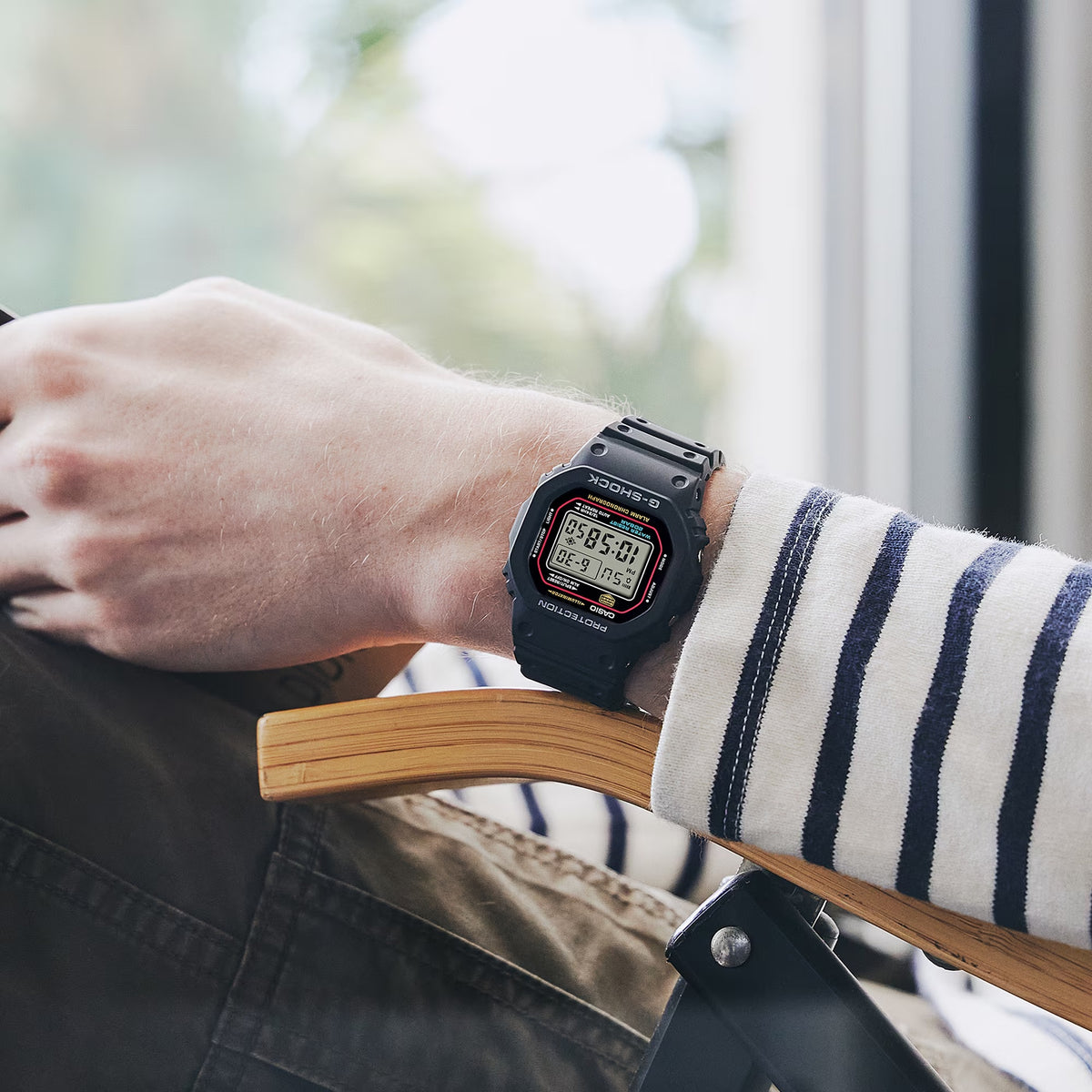 Casio G-Shock DW-5600RL-1 Herrenuhr Schwarz