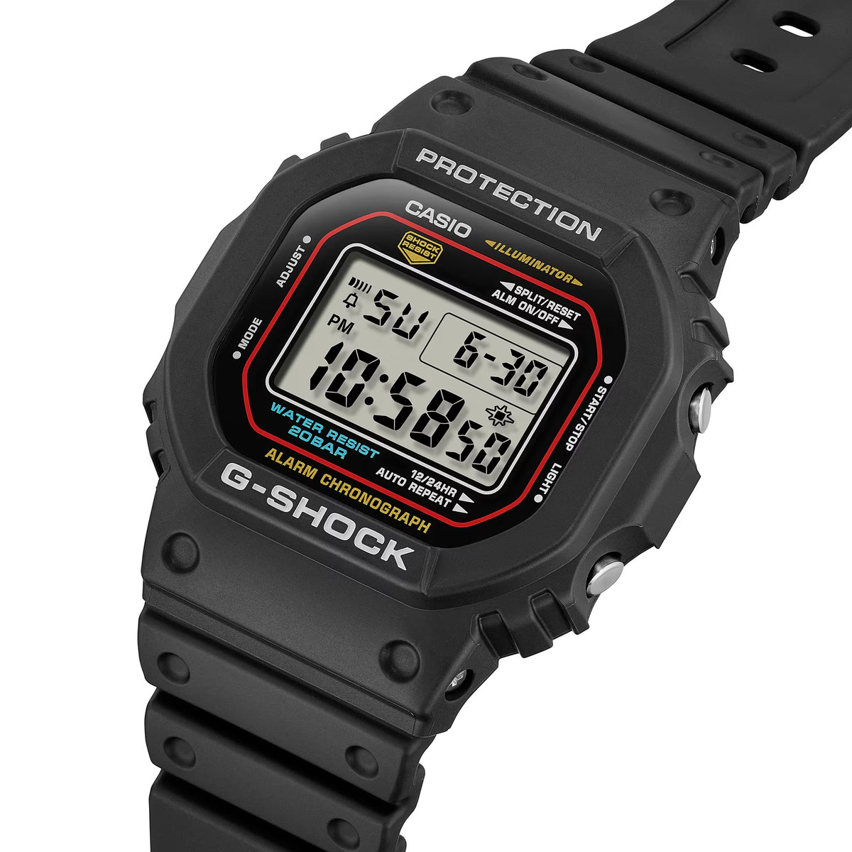 Casio G-Shock DW-5600RL-1 Herrenuhr Schwarz