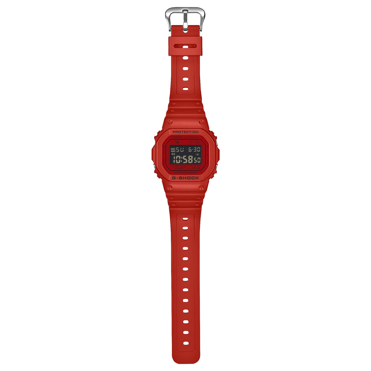 Casio G-Shock DW-5600RRB-4 Herrenuhr Rot