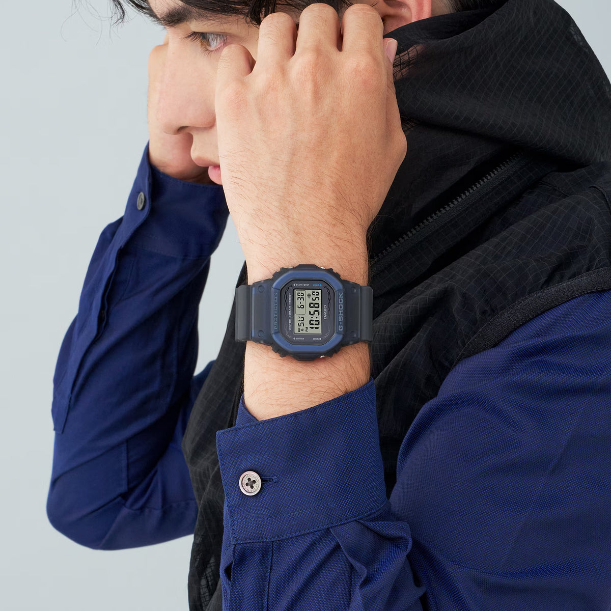 Casio G-Shock DW-5600RS-8 Herrenuhr Schwarz