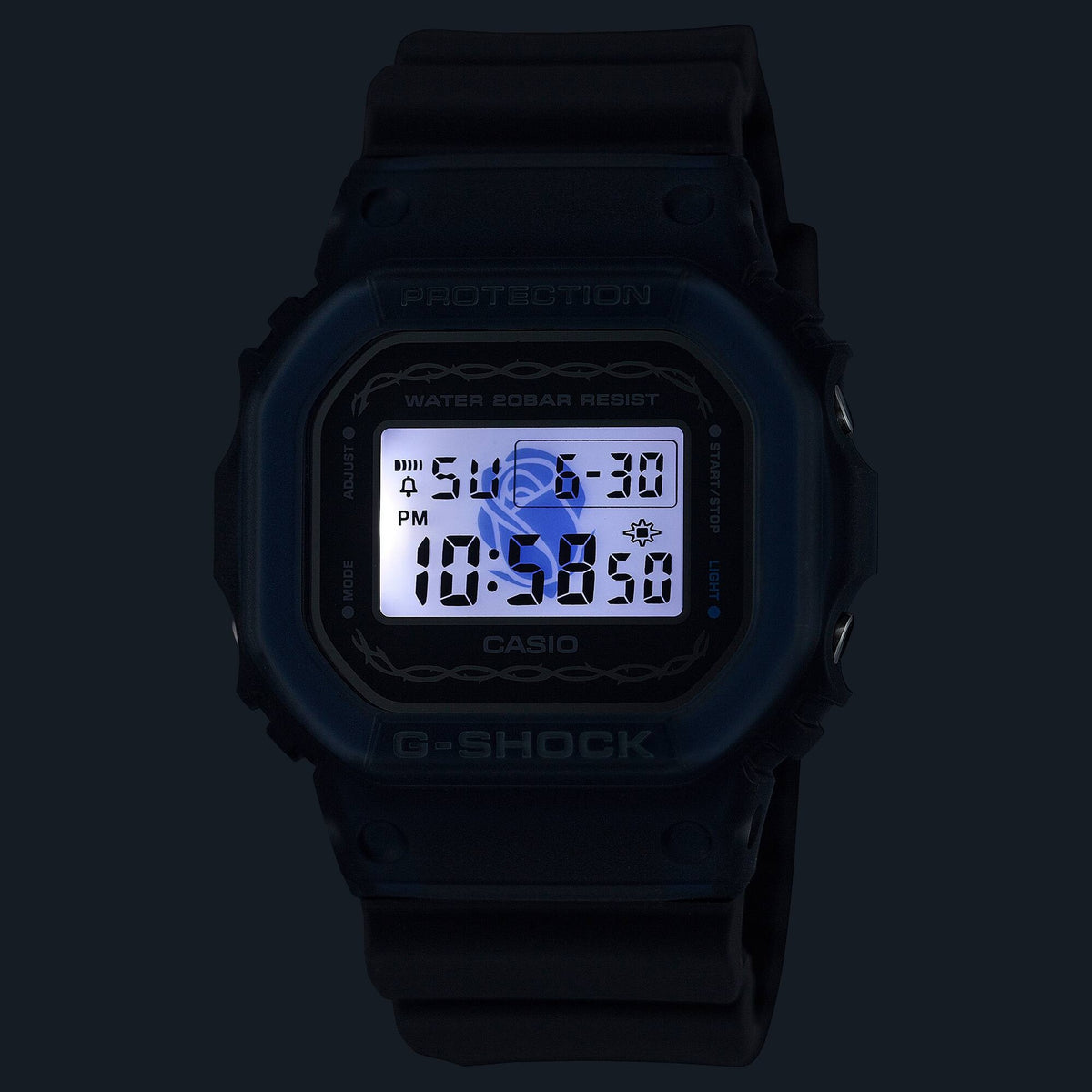 Casio G-Shock DW-5600RS-8 Herrenuhr Schwarz