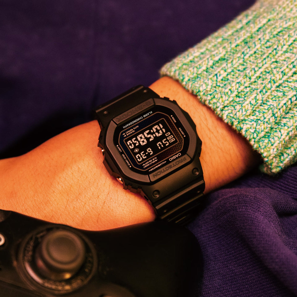 Casio G-Shock DW-5600RW-1 Herrenuhr Schwarz