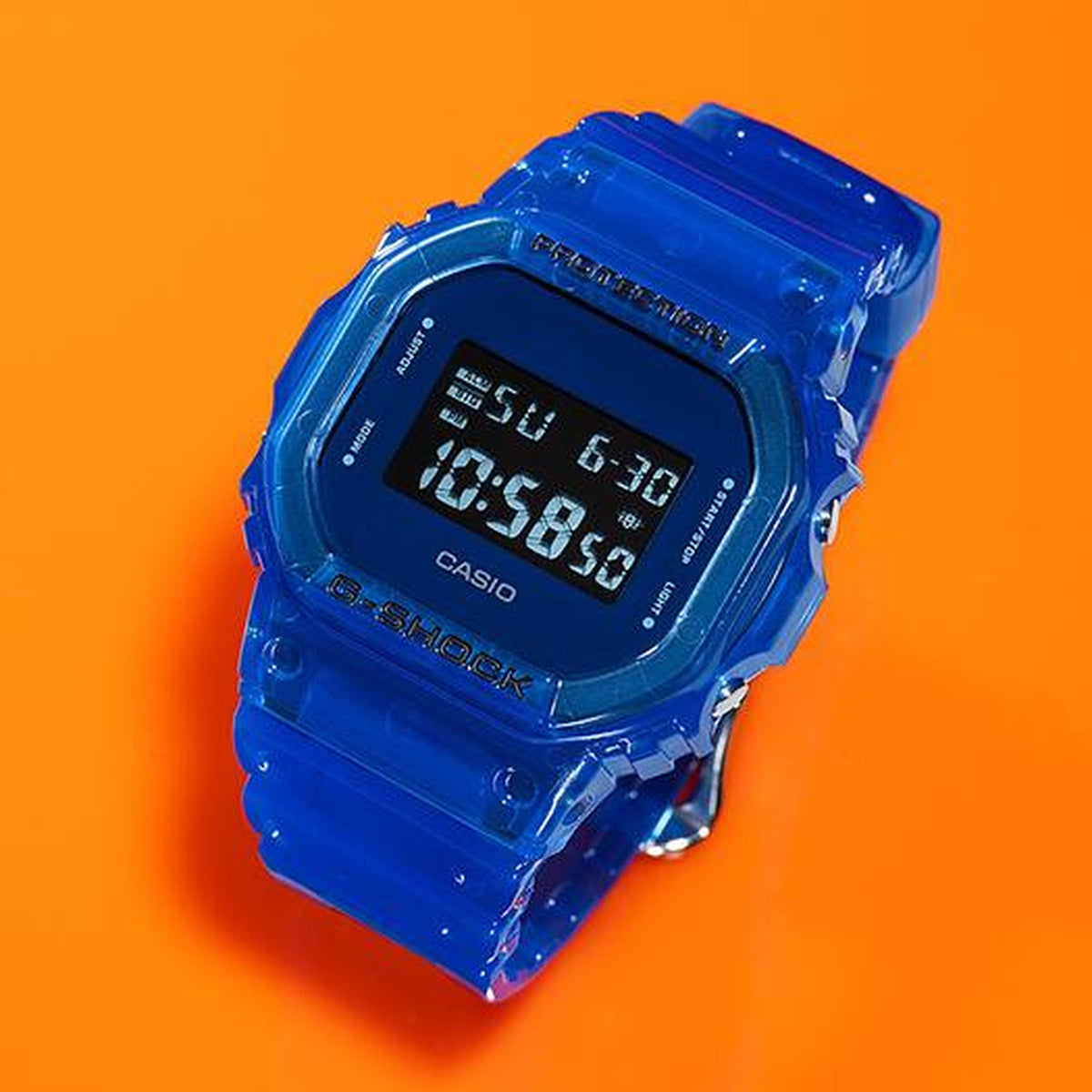 Casio G-Shock DW-5600SB-2 Herrenuhr Blau