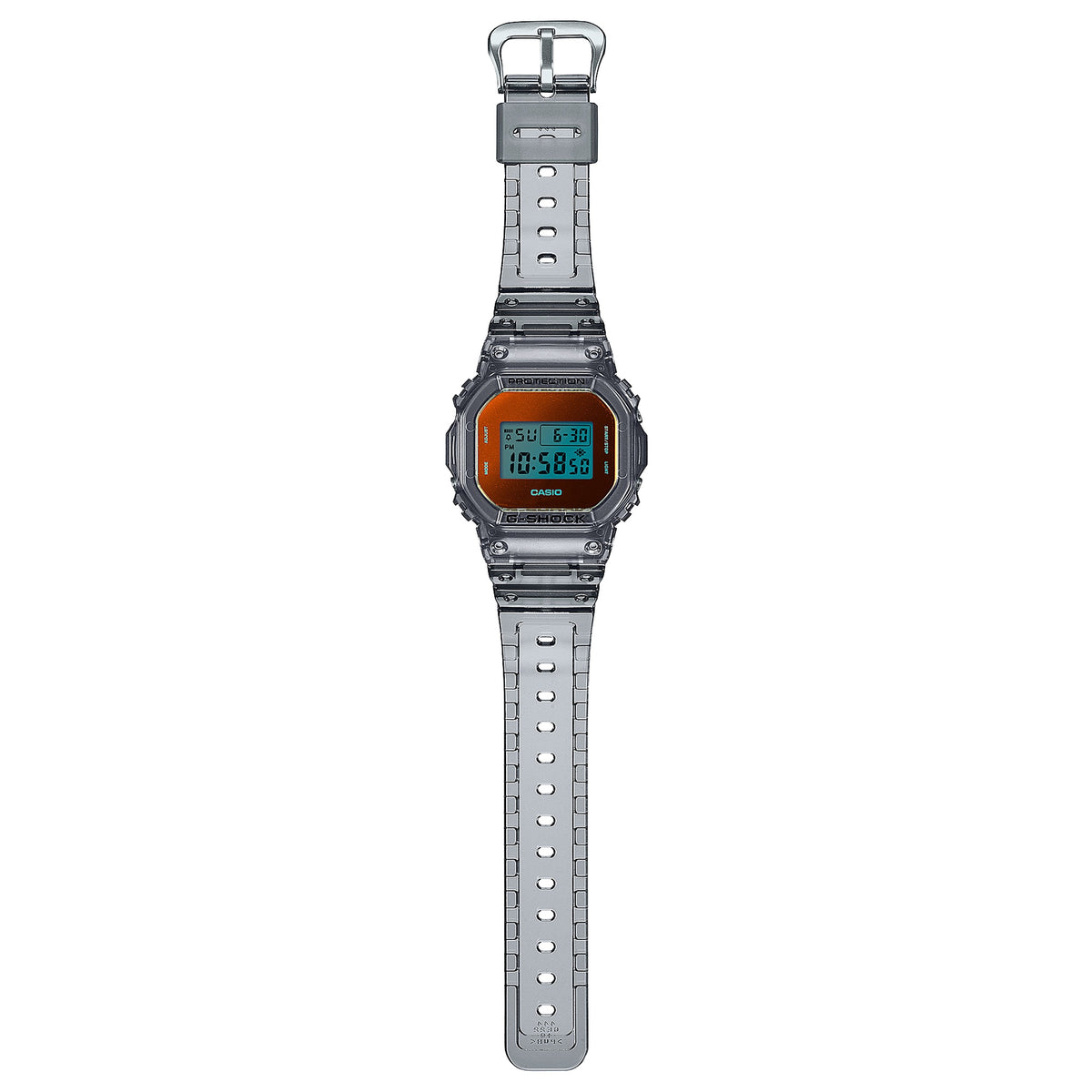 Casio G-Shock DW-5600TLS-8 Herrenuhr Transparent Grau