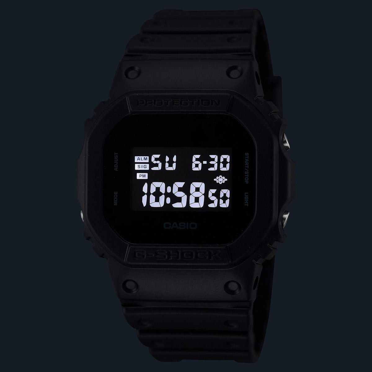 Casio G-Shock DW-5600UBB-1 Herrenuhr, Schwarz
