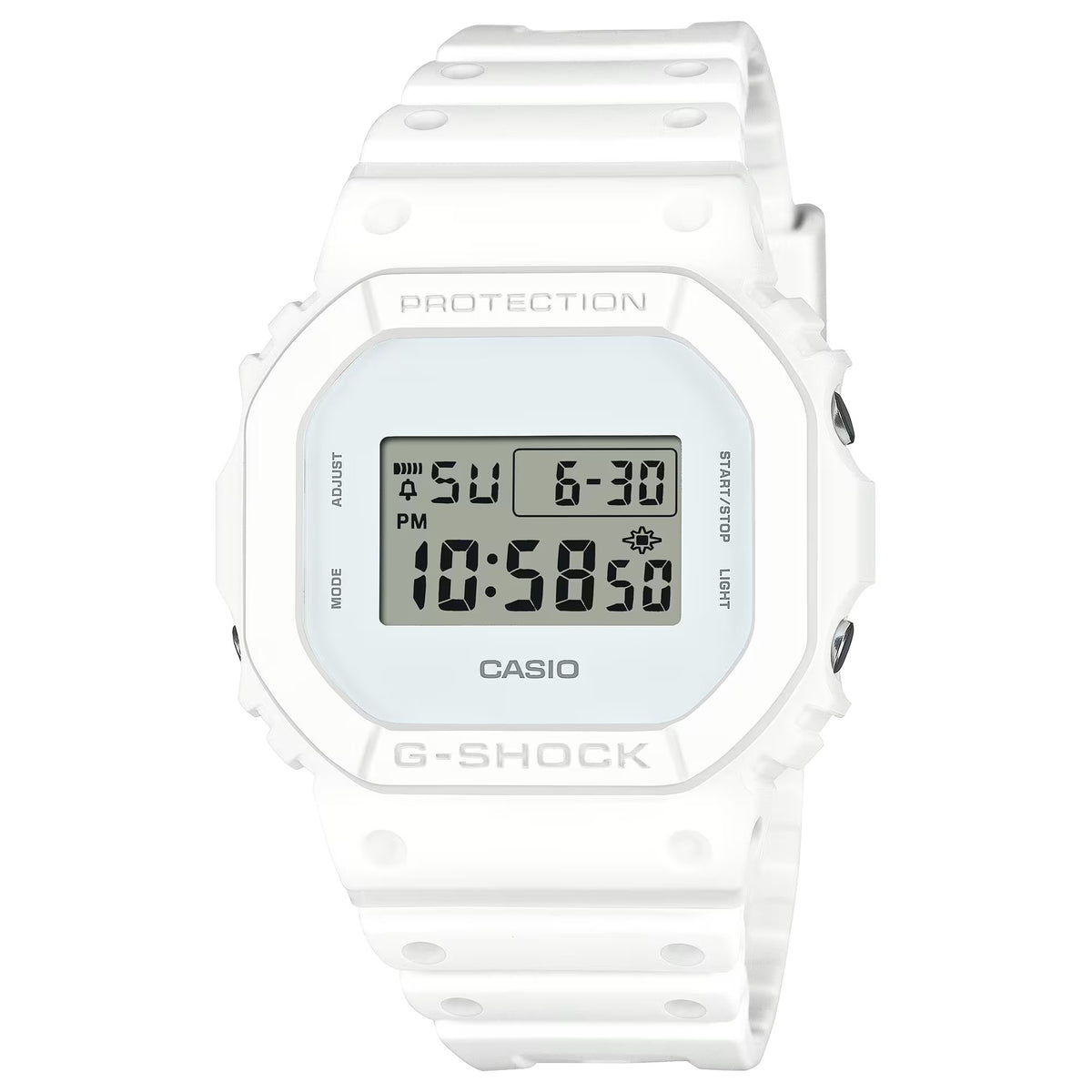 Casio G-Shock DW-5600WW-7 Herrenuhr Weiß