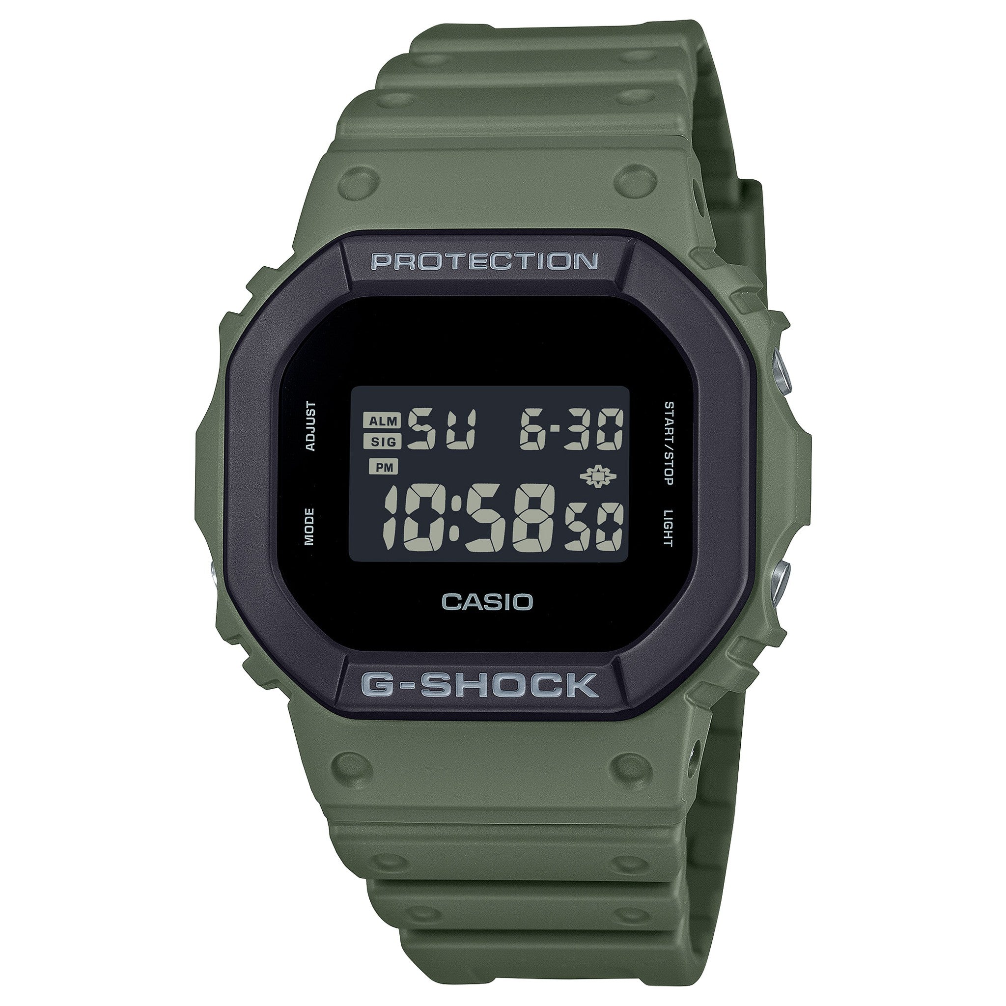 Montre Casio G-Shock DW-5610UU-3 Homme Vert Noir