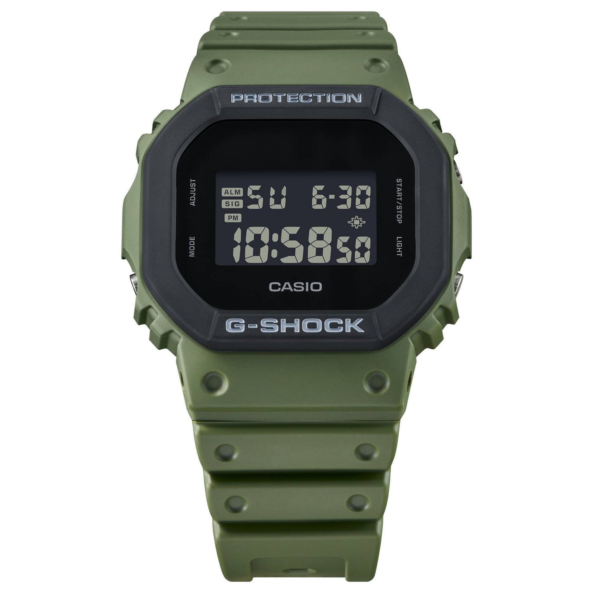 Montre Casio G-Shock DW-5610UU-3 Homme Vert Noir