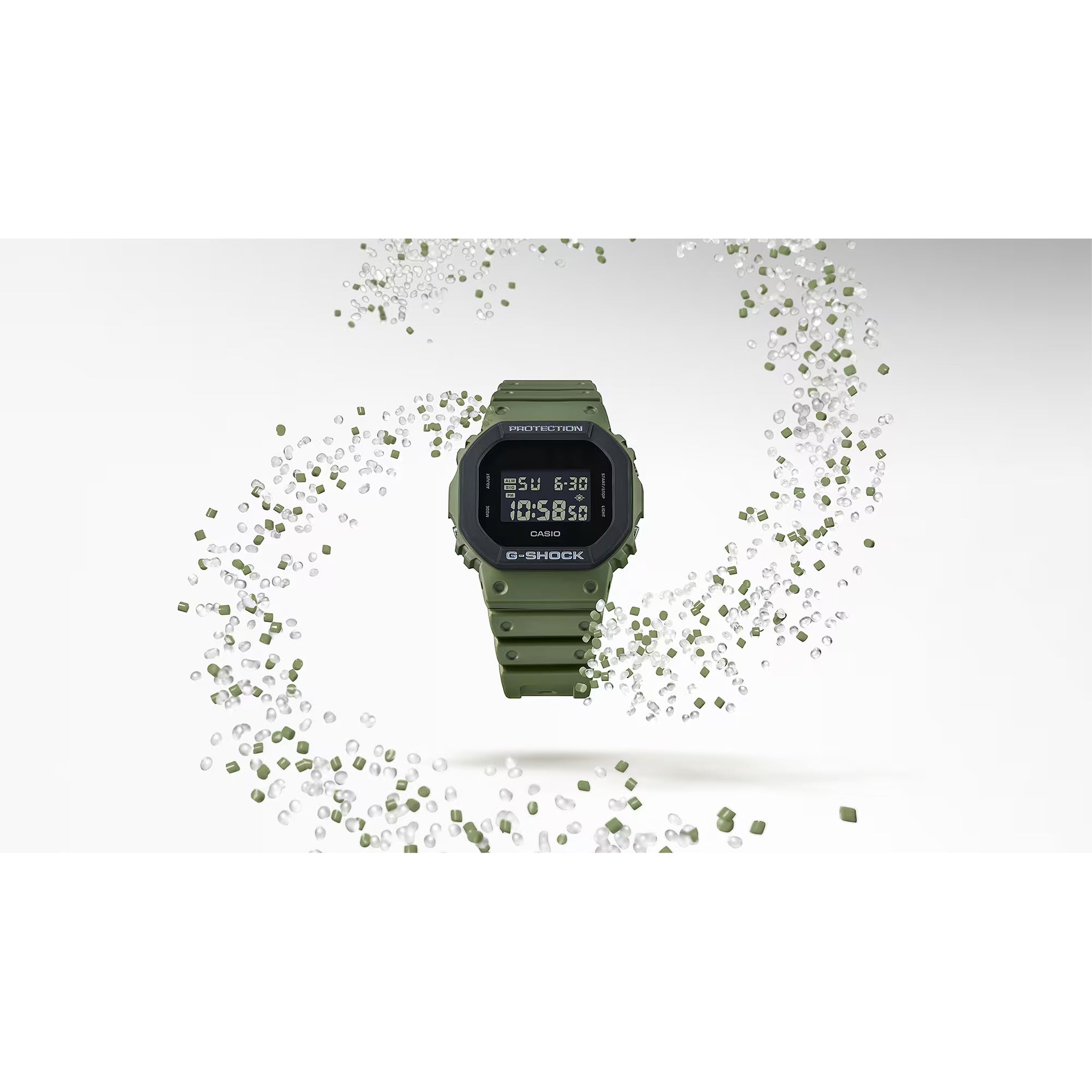 Montre Casio G-Shock DW-5610UU-3 Homme Vert Noir