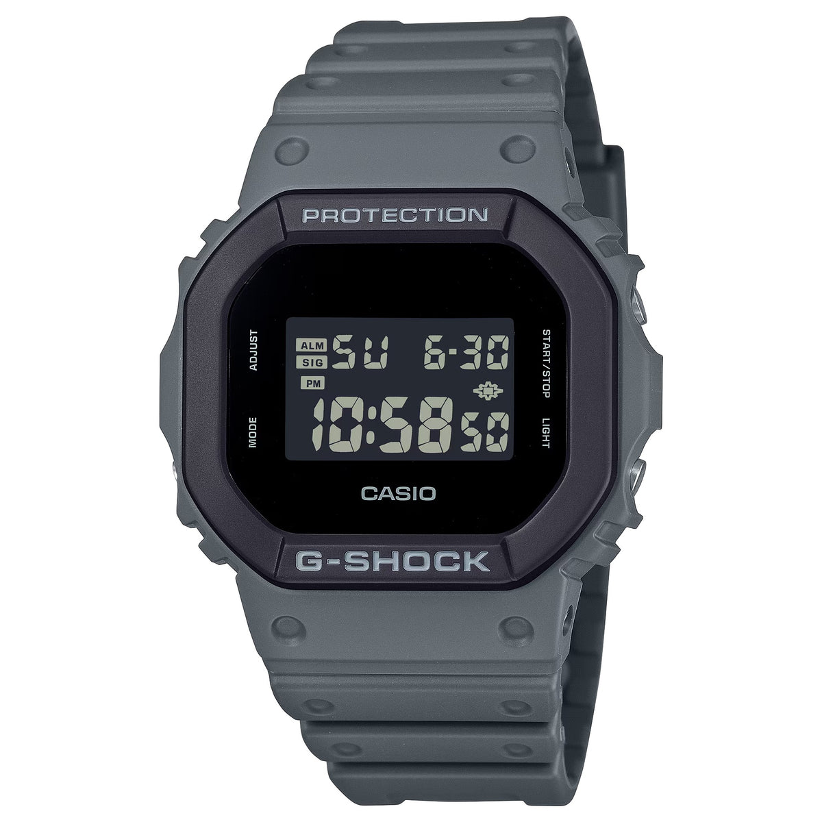 Casio G-Shock DW-5610UU-8 Herrenuhr Grau