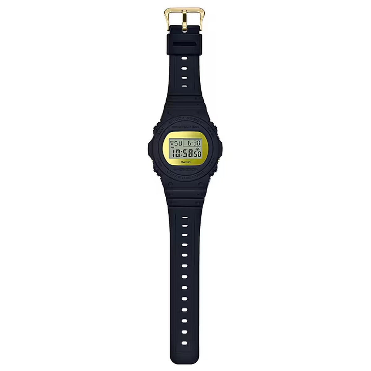 Casio G-Shock DW-5700BBMB-1 Herrenuhr Schwarz Gold