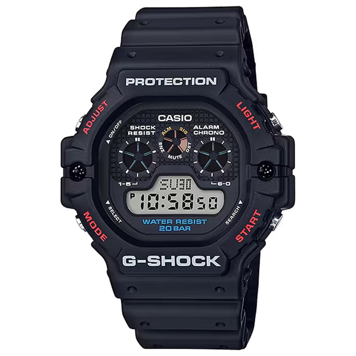 Casio G-Shock DW-5900-1 Herrenuhr Schwarz