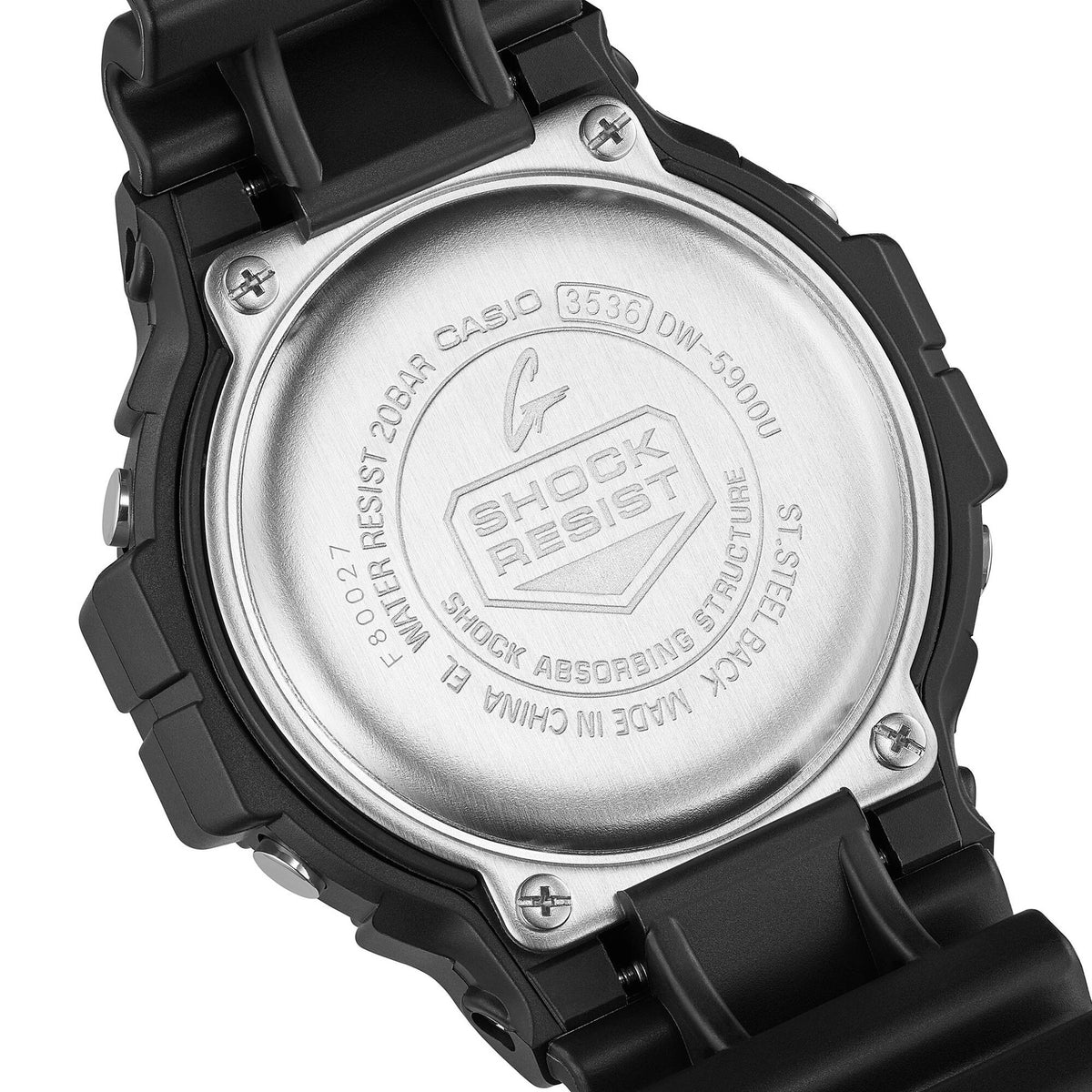 Casio G-Shock DW-5900U-1 Herrenuhr, Schwarz