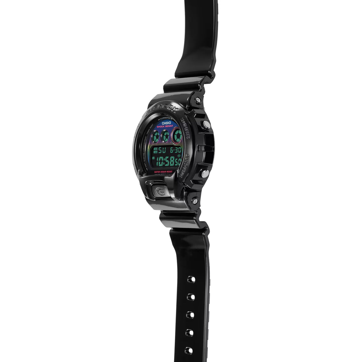 Casio G-Shock DW-6900RGB-1 Herrenuhr Schwarz Multicolor