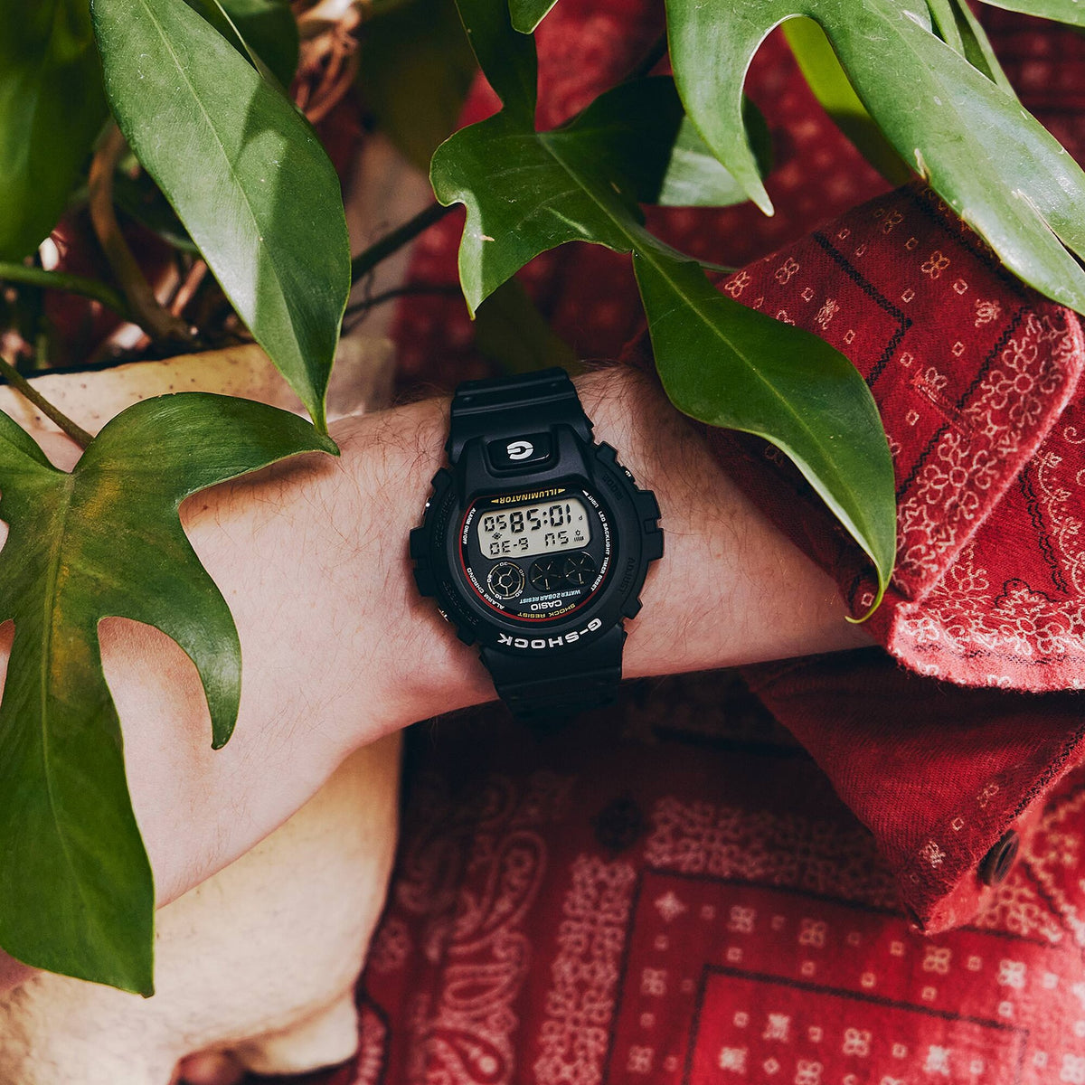Casio G-Shock DW-6900RL-1 Herrenuhr Schwarz