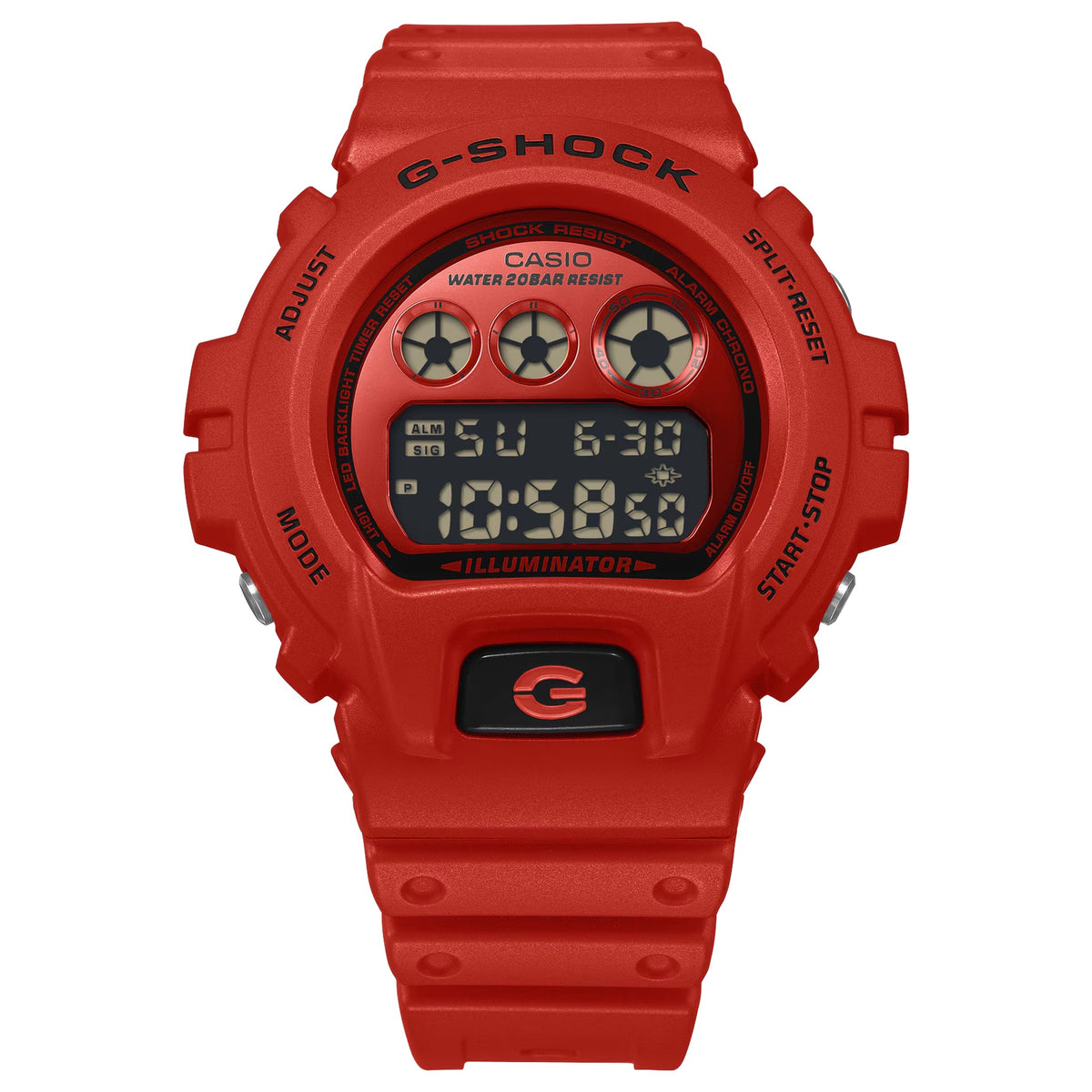 Casio G-Shock DW-6900RRB-4 Herrenuhr Rot
