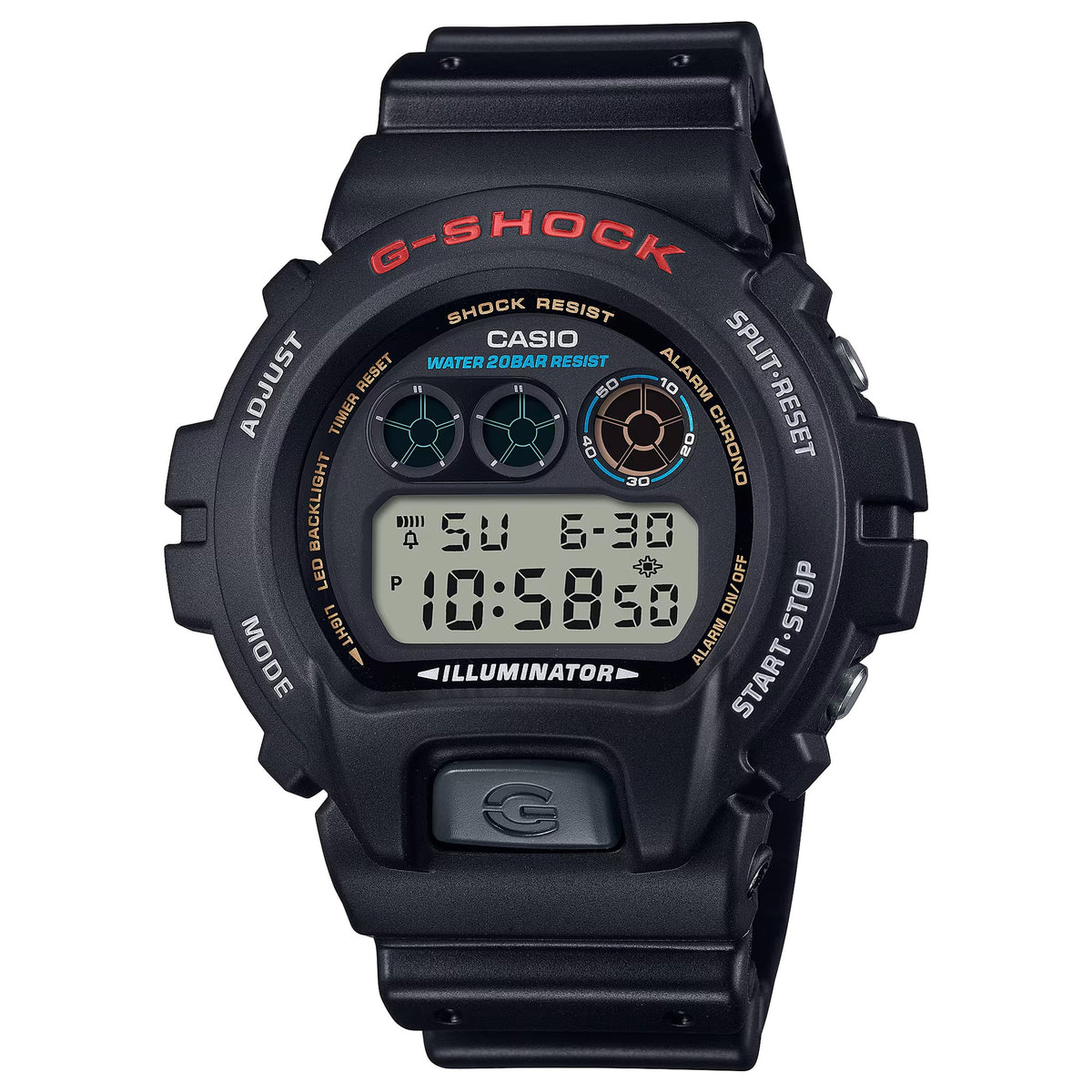 Casio G-Shock DW-6900U-1 Herrenuhr Schwarz