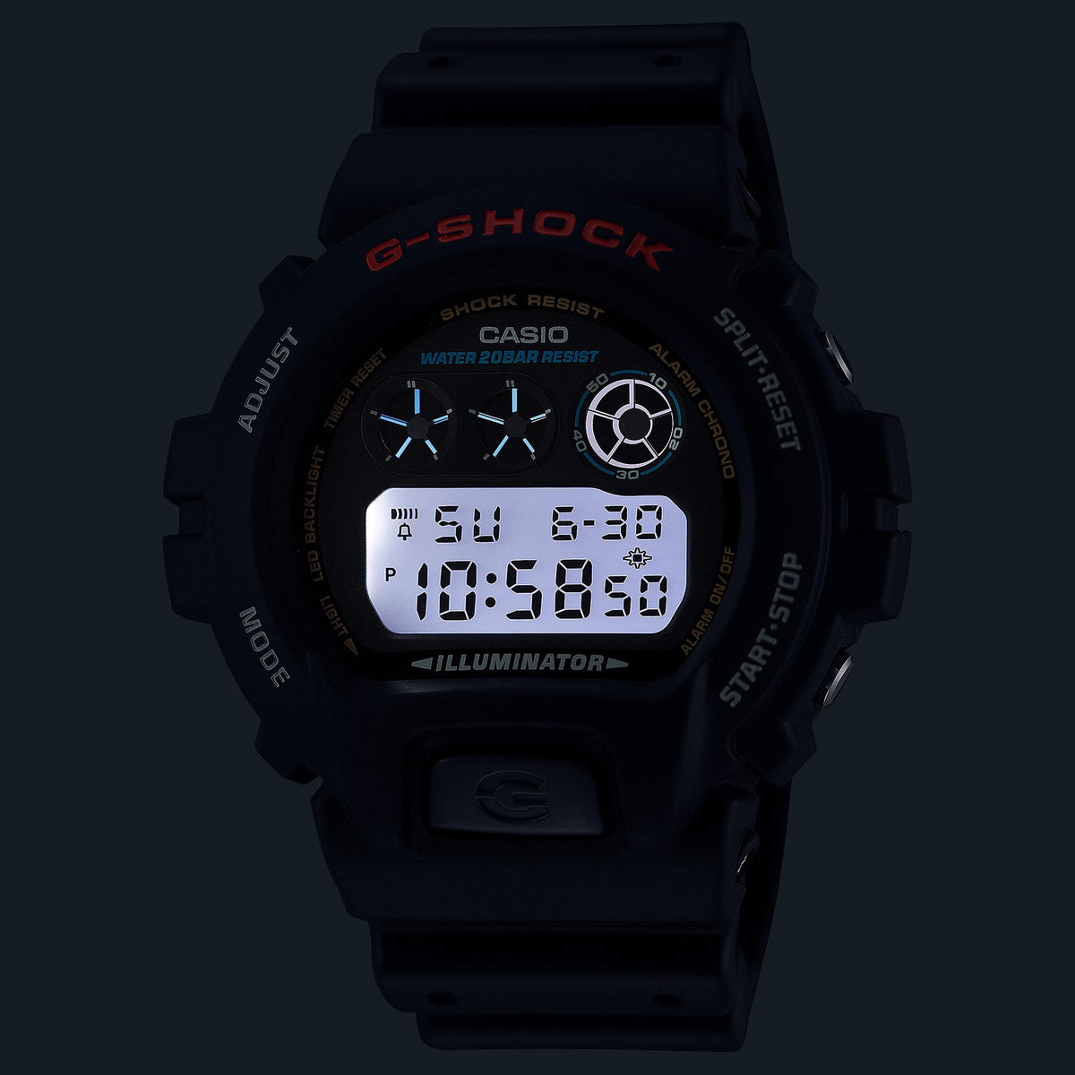 Casio G-Shock DW-6900U-1 Herrenuhr Schwarz