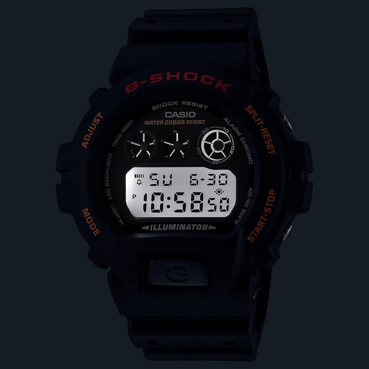 Casio G-Shock DW-6900UB-9 Herrenuhr Schwarz