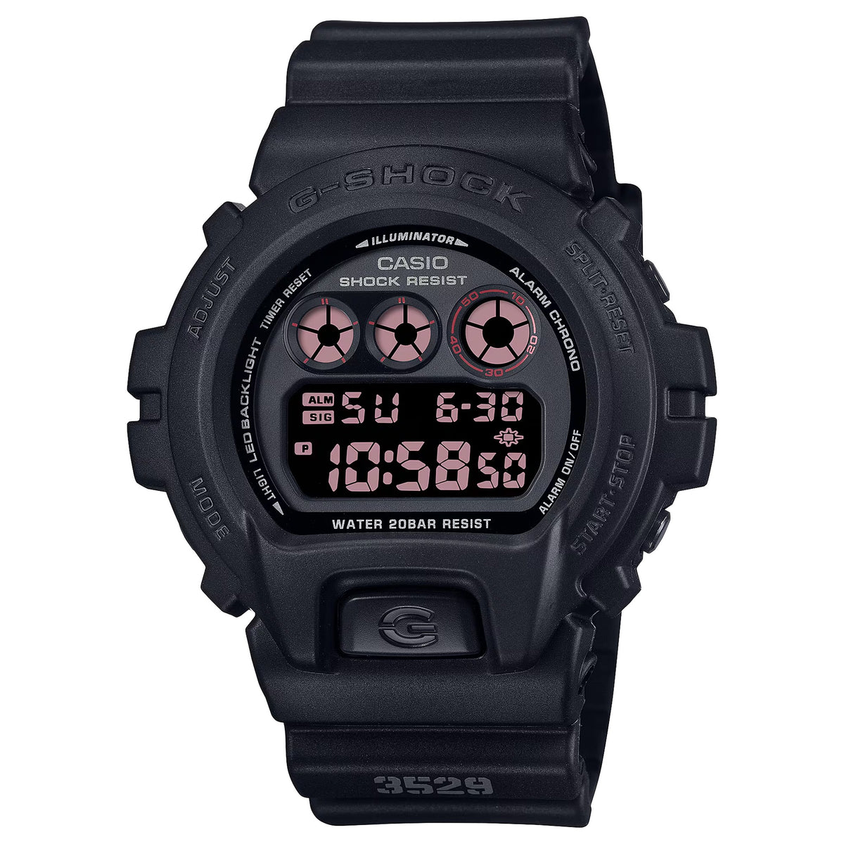 Casio G-Shock DW-6900UMS-1 Herrenuhr Schwarz
