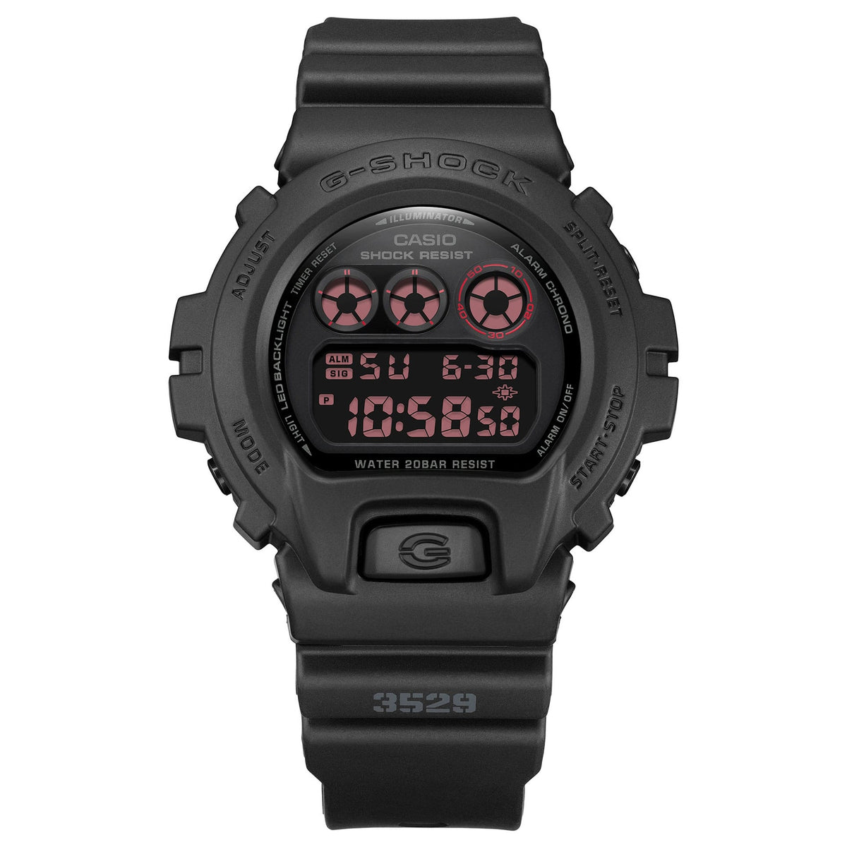 Casio G-Shock DW-6900UMS-1 Herrenuhr Schwarz