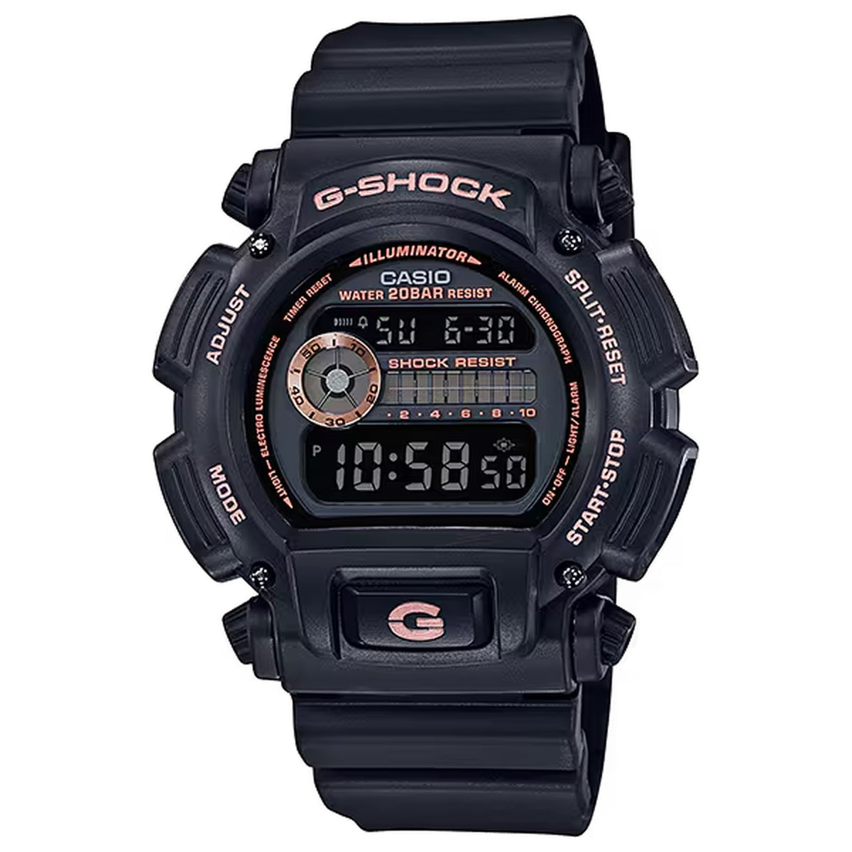 Casio G-Shock DW-9052GBX-1A4 Herrenuhr, Schwarz