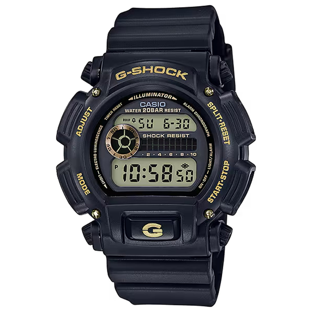 Casio G-Shock DW-9052GBX-1A9 Herrenuhr, schwarz