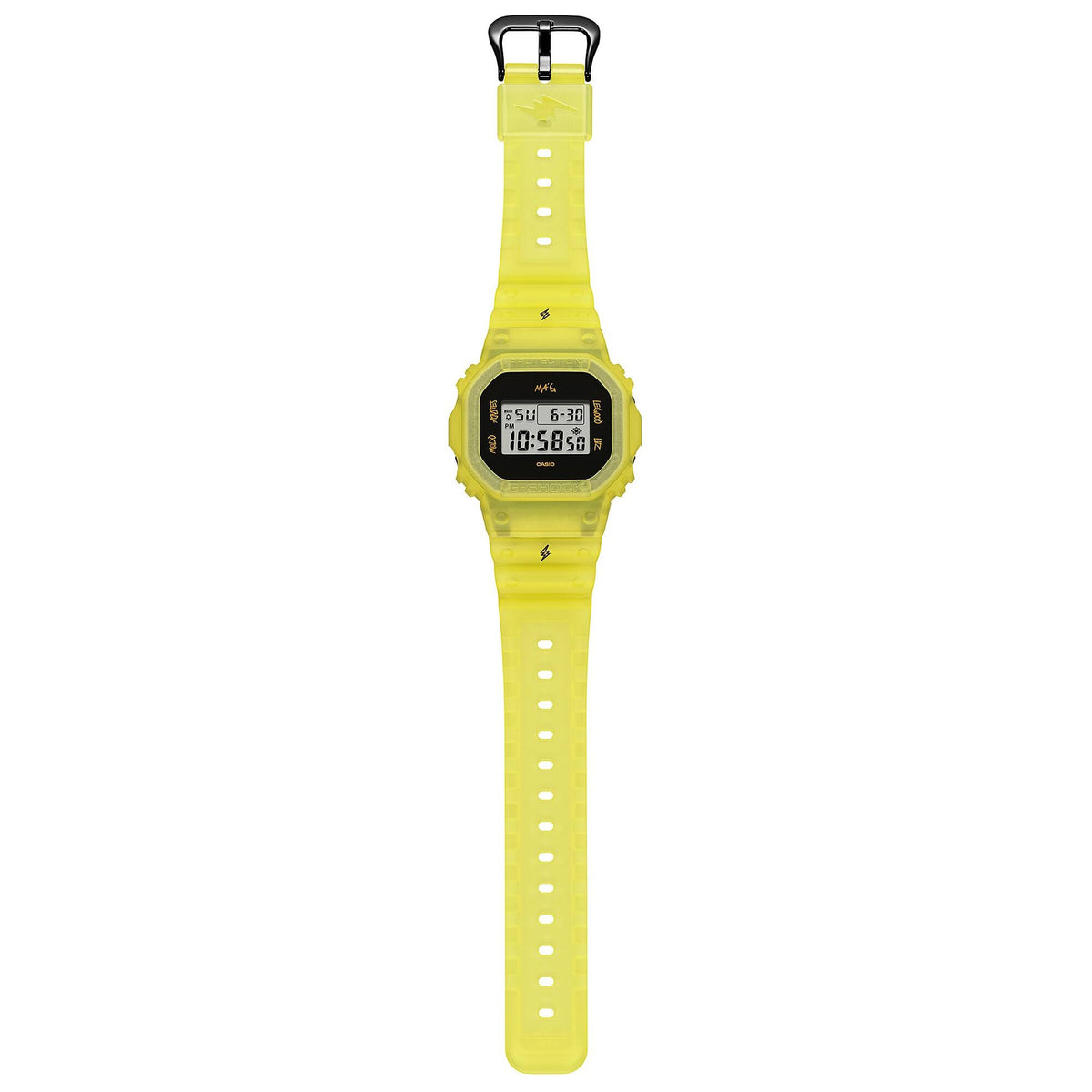 Casio G-Shock DWE-5600JB-1A9 Herrenuhr Gelb J Balvin