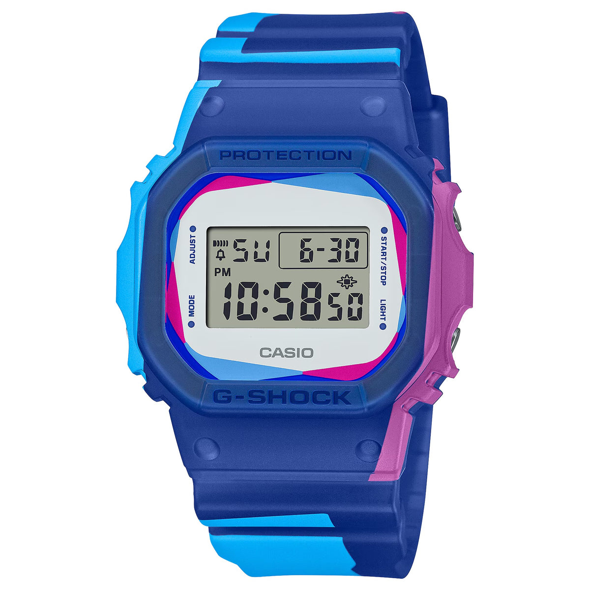 Casio G-Shock DWE-5600PR-2 Herrenuhr Bunt
