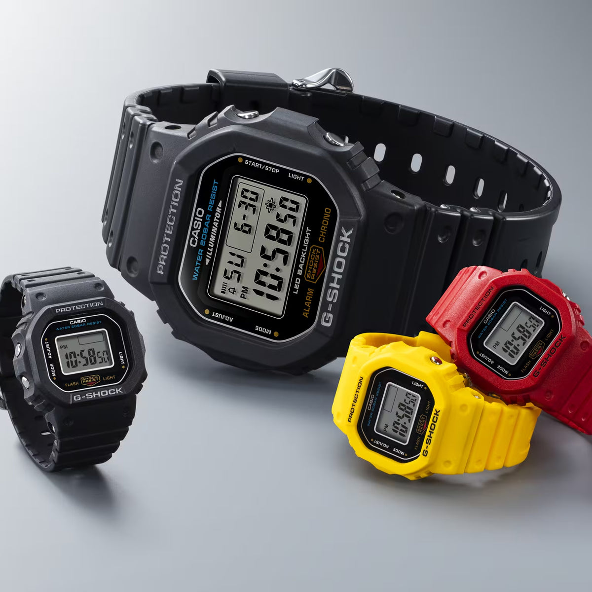Anello Orologio Casio G-Shock DWN-5600-1 Digitale