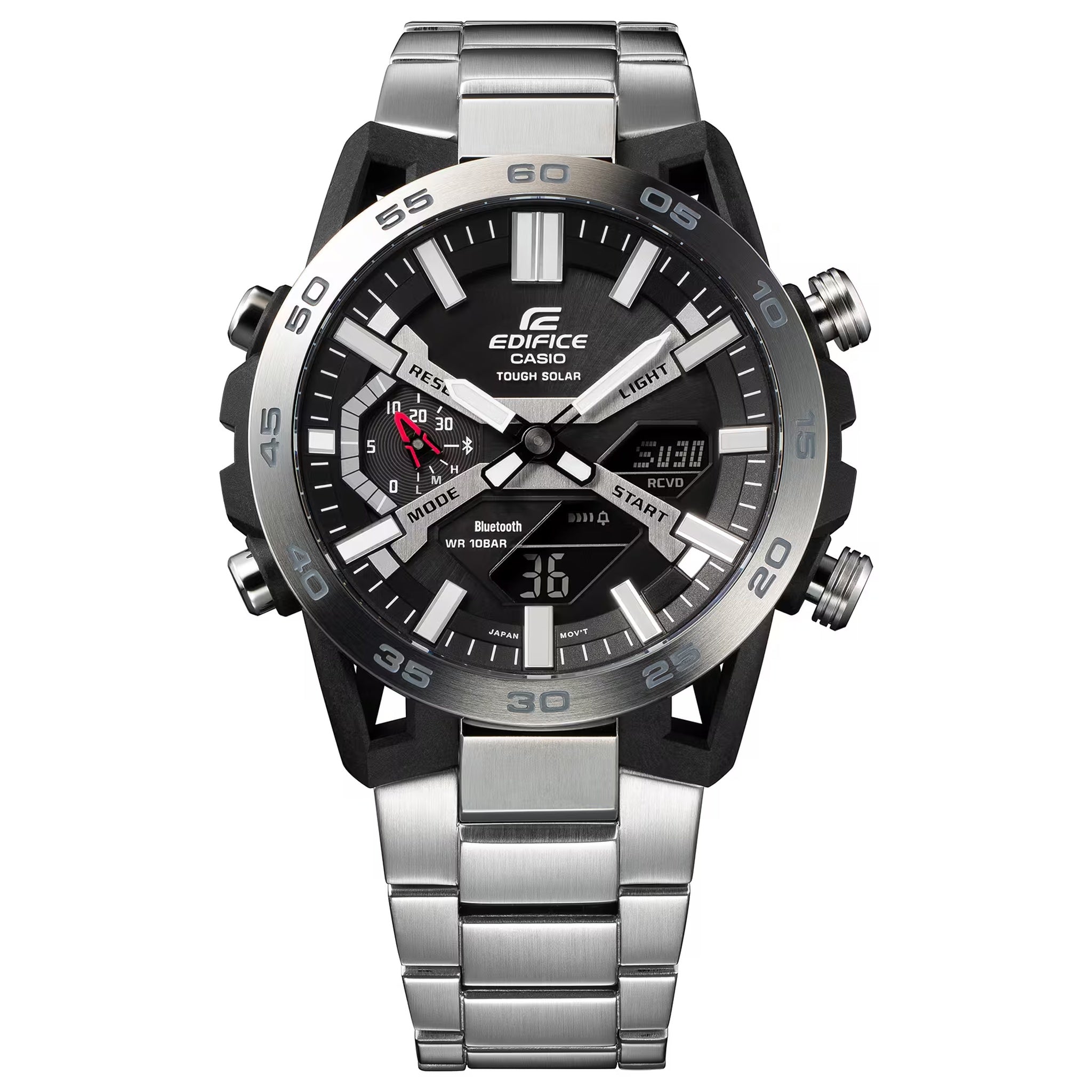 Casio Edifice ECB-2000D-1A Herrenuhr Schwarz