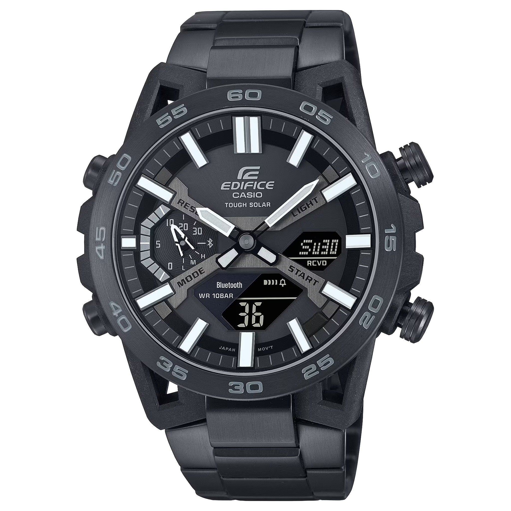 Casio Edifice ECB-2000DC-1B Herrenuhr Schwarz