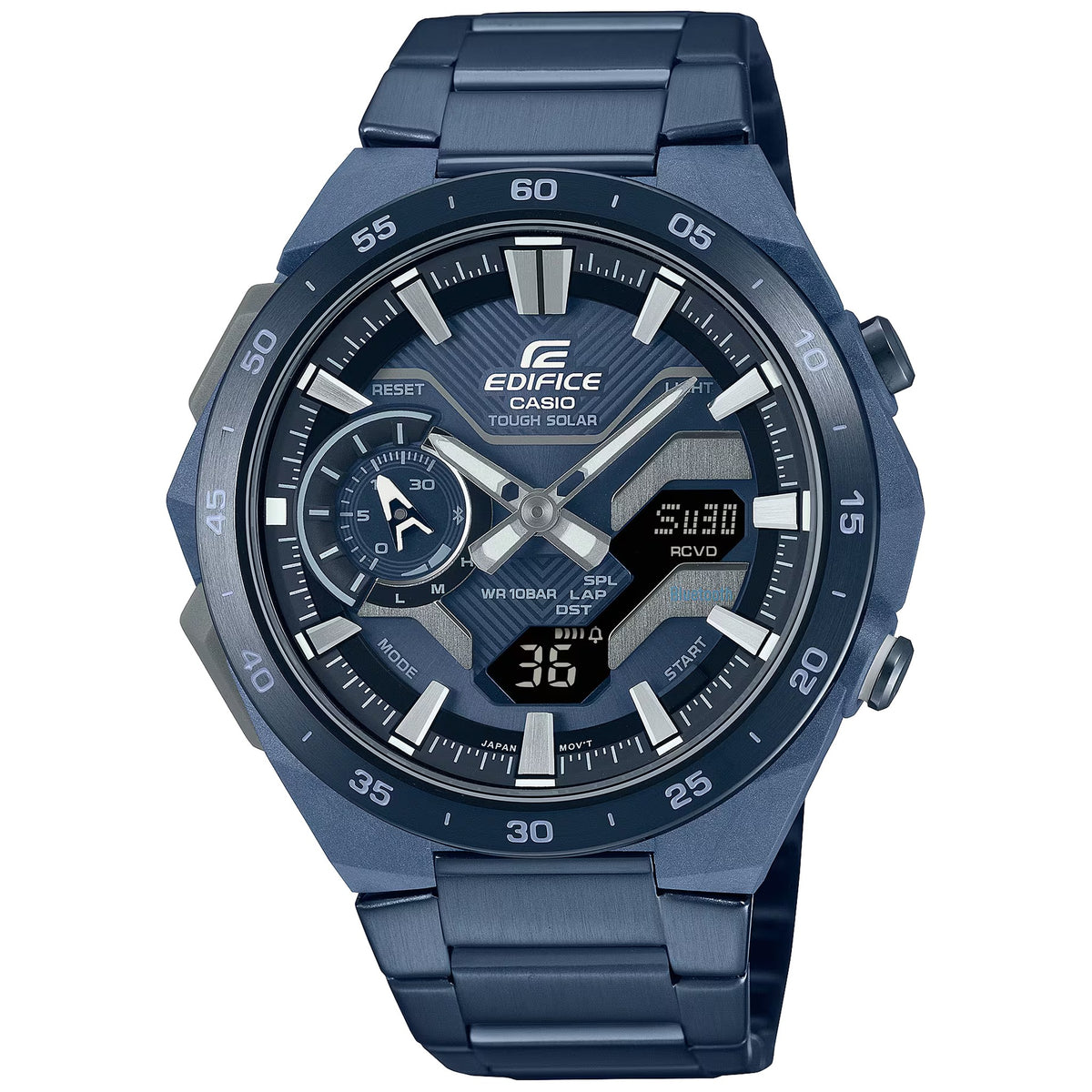Montre Casio Edifice ECB-2200CB-2A Bluetooth Analogique / Digitale