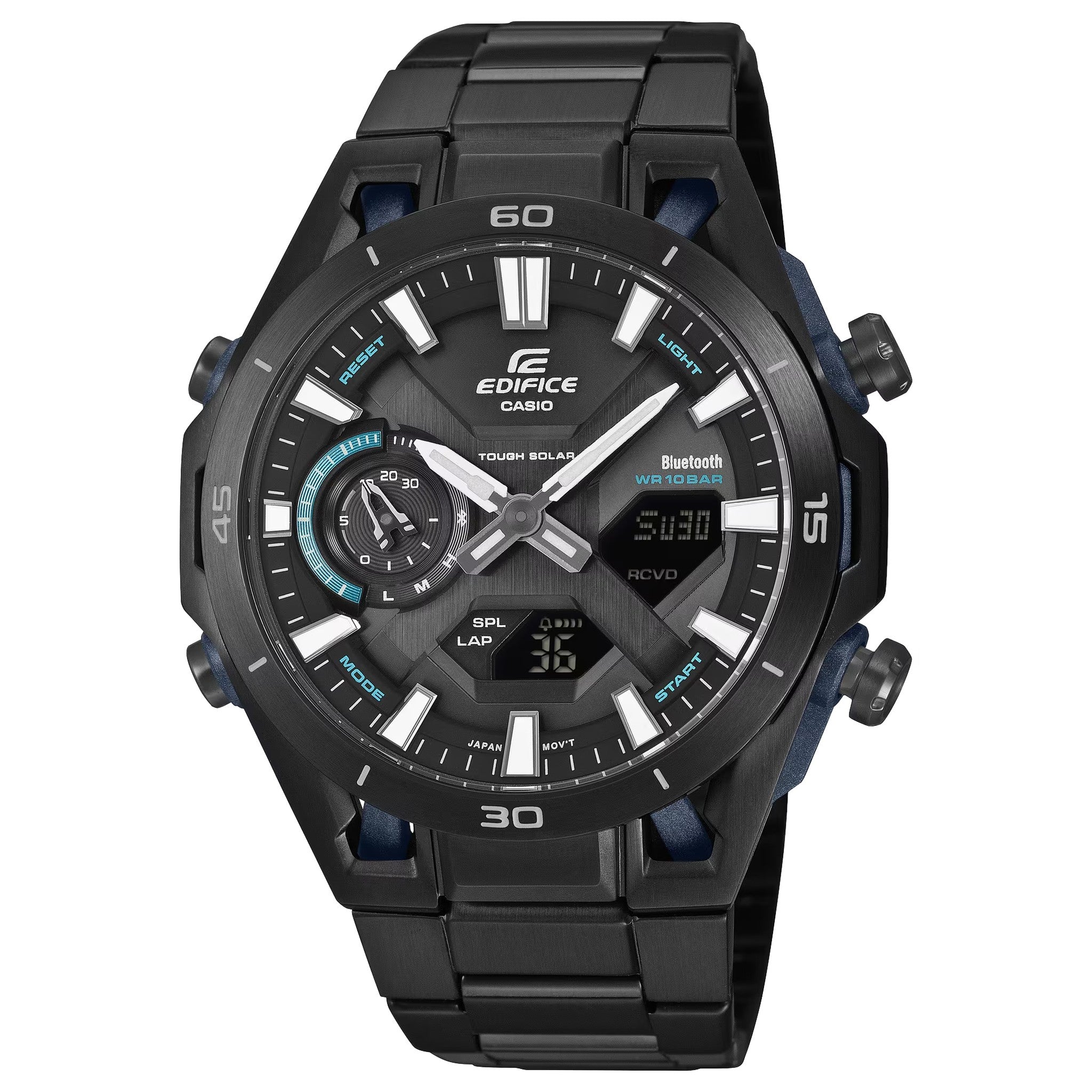 Casio Edifice ECB-2300DC-1A Herrenuhr Schwarz
