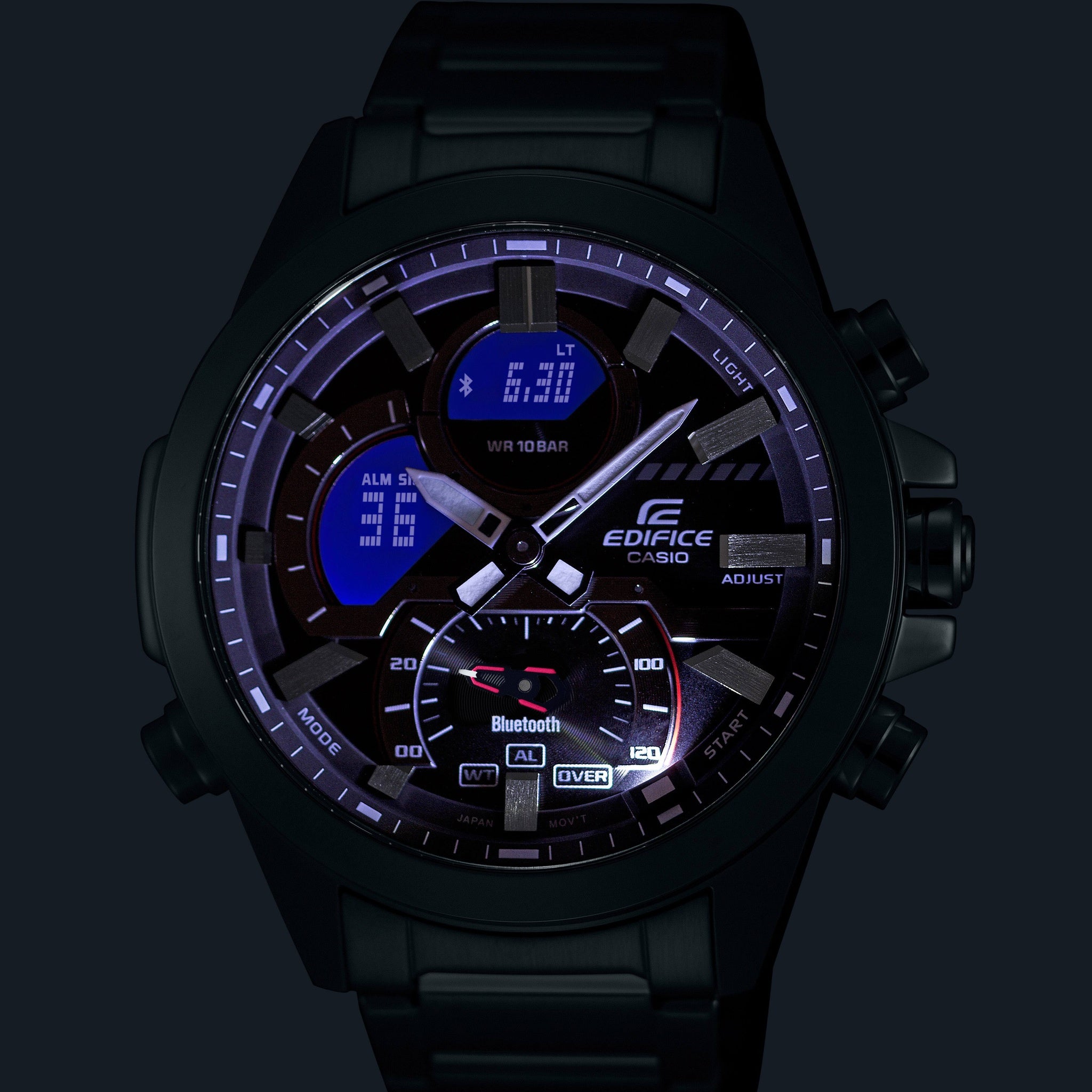 Montre Casio Edifice ECB-30DC-1A Homme Noir