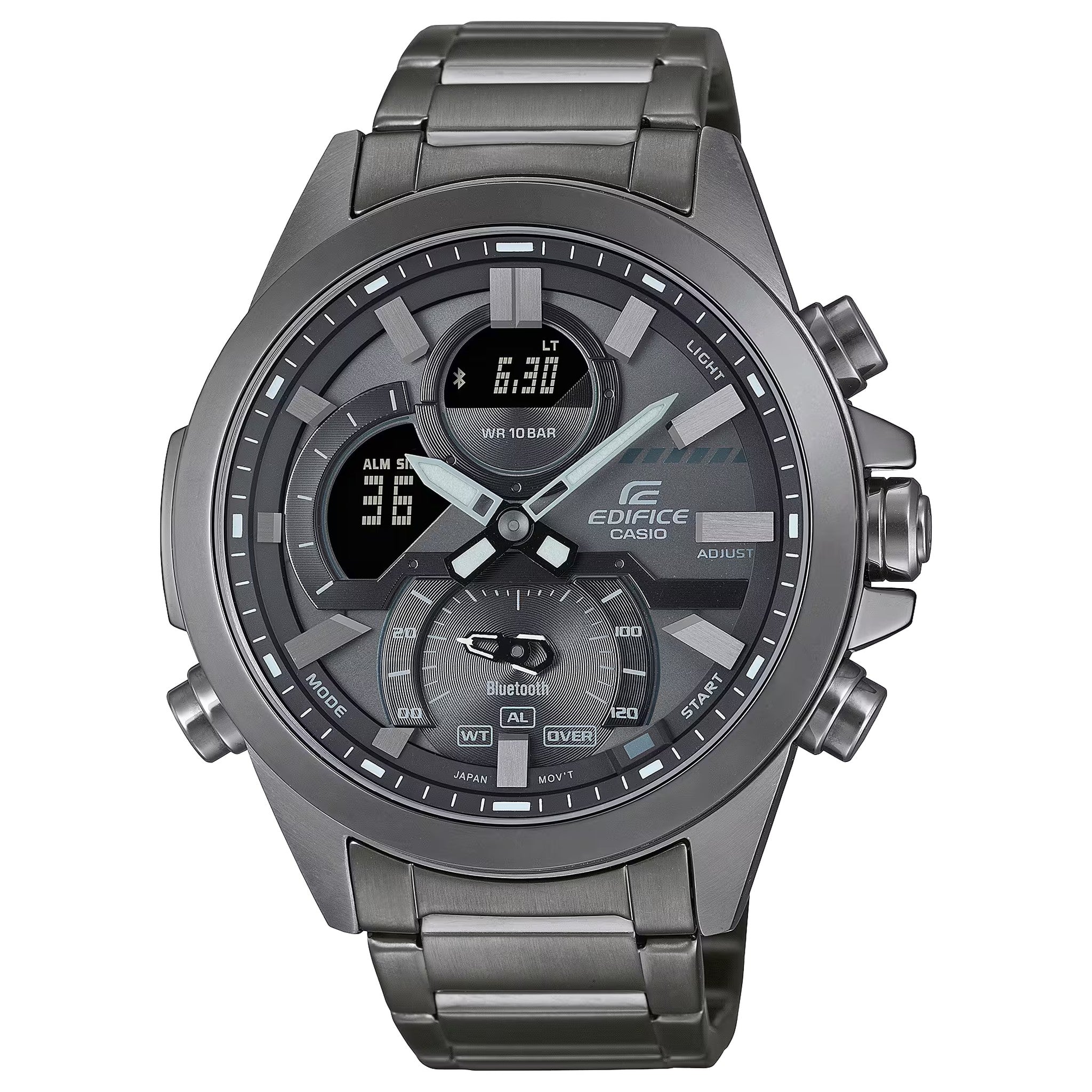 Casio Edifice ECB-30DC-1B Herrenuhr Grau