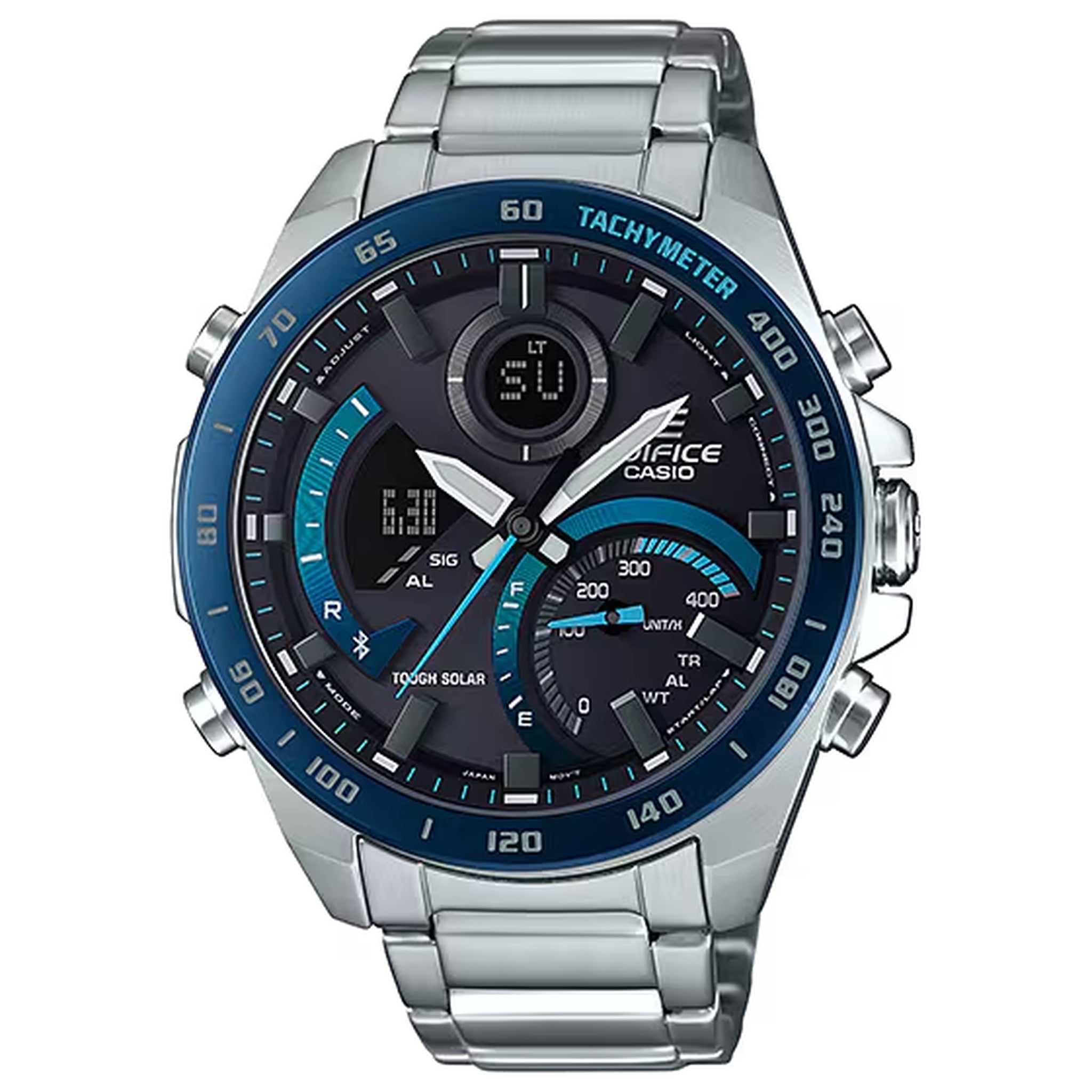Montre Casio Edifice ECB-900DB-1B Homme Argenté Bleu