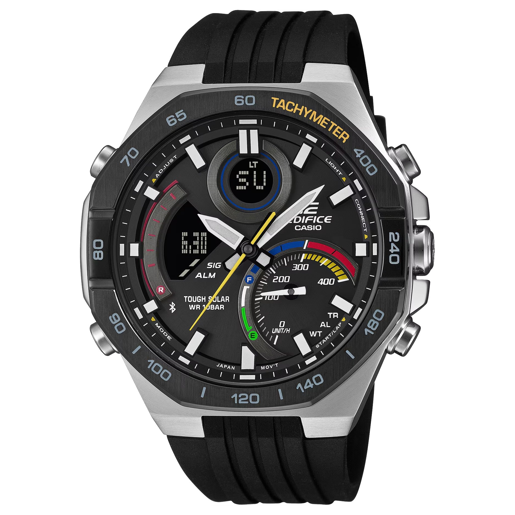 Casio Edifice ECB-950MP-1A Herrenuhr Silber Schwarz