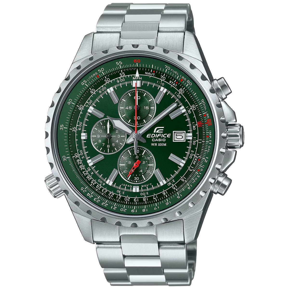 Montre Casio Edifice EF-527D-3AV Chronographe Vert Homme