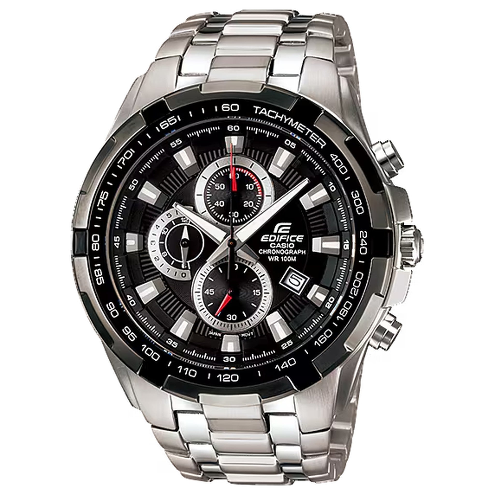Casio Edifice EF-539D-1A Herrenuhr Silber Schwarz