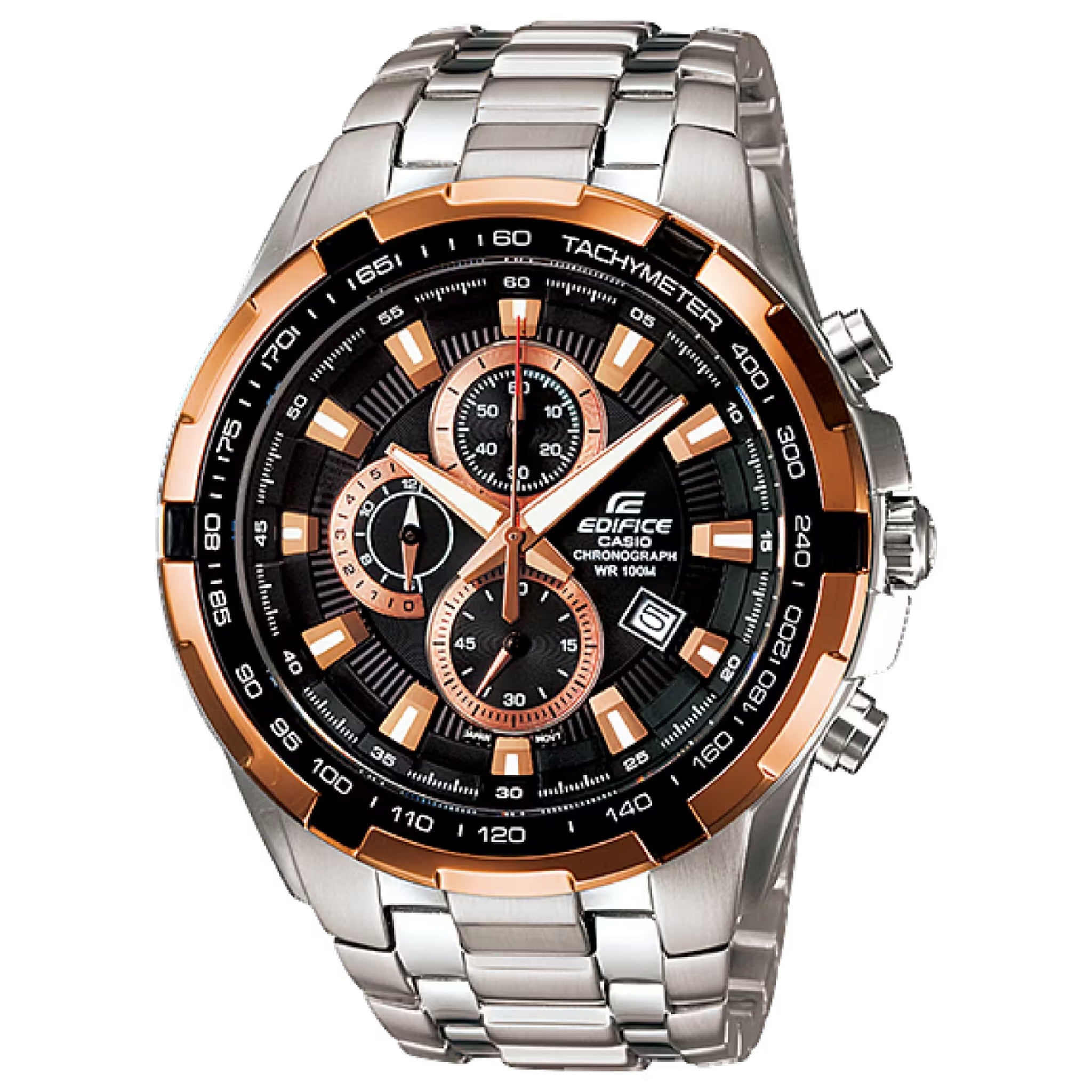 Casio Edifice EF-539D-1A5 Herrenuhr Schwarz Bronze