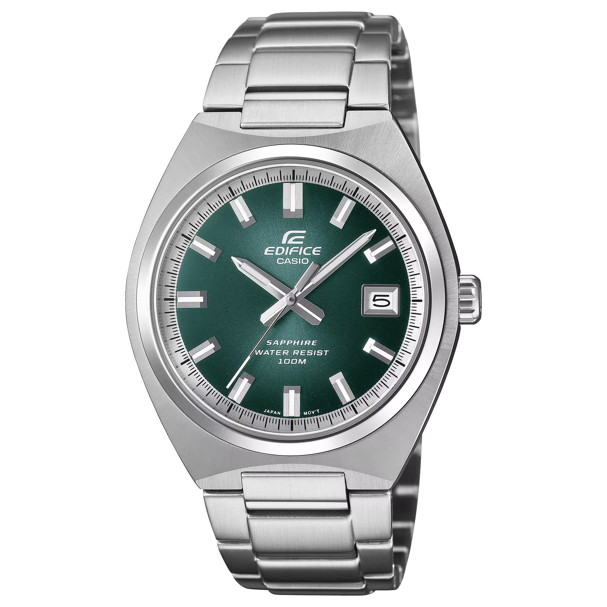 Montre Casio Edifice EFB-109D-3A Homme Argenté Vert
