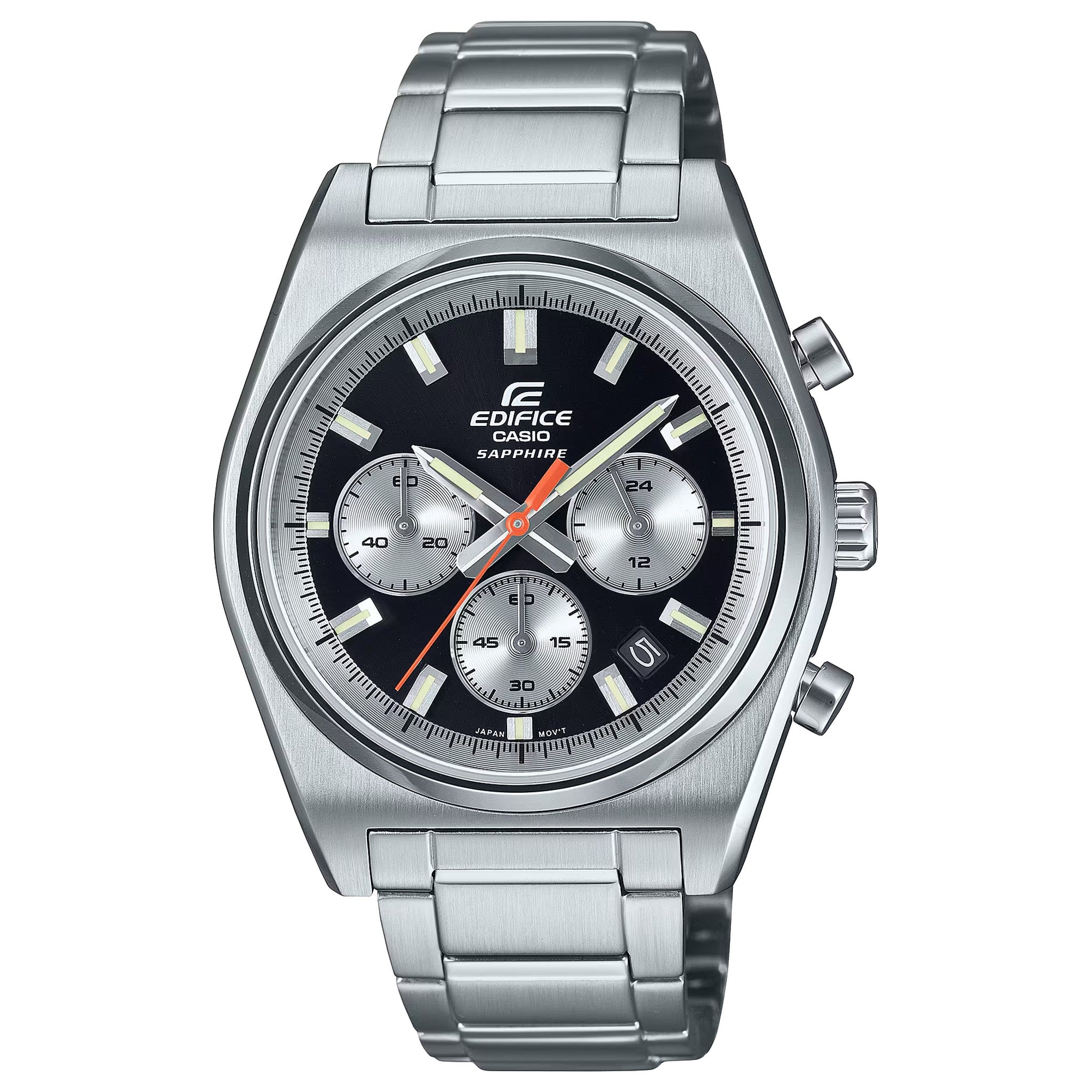Casio Edifice EFB-730D-1A Herrenuhr Silber Schwarz