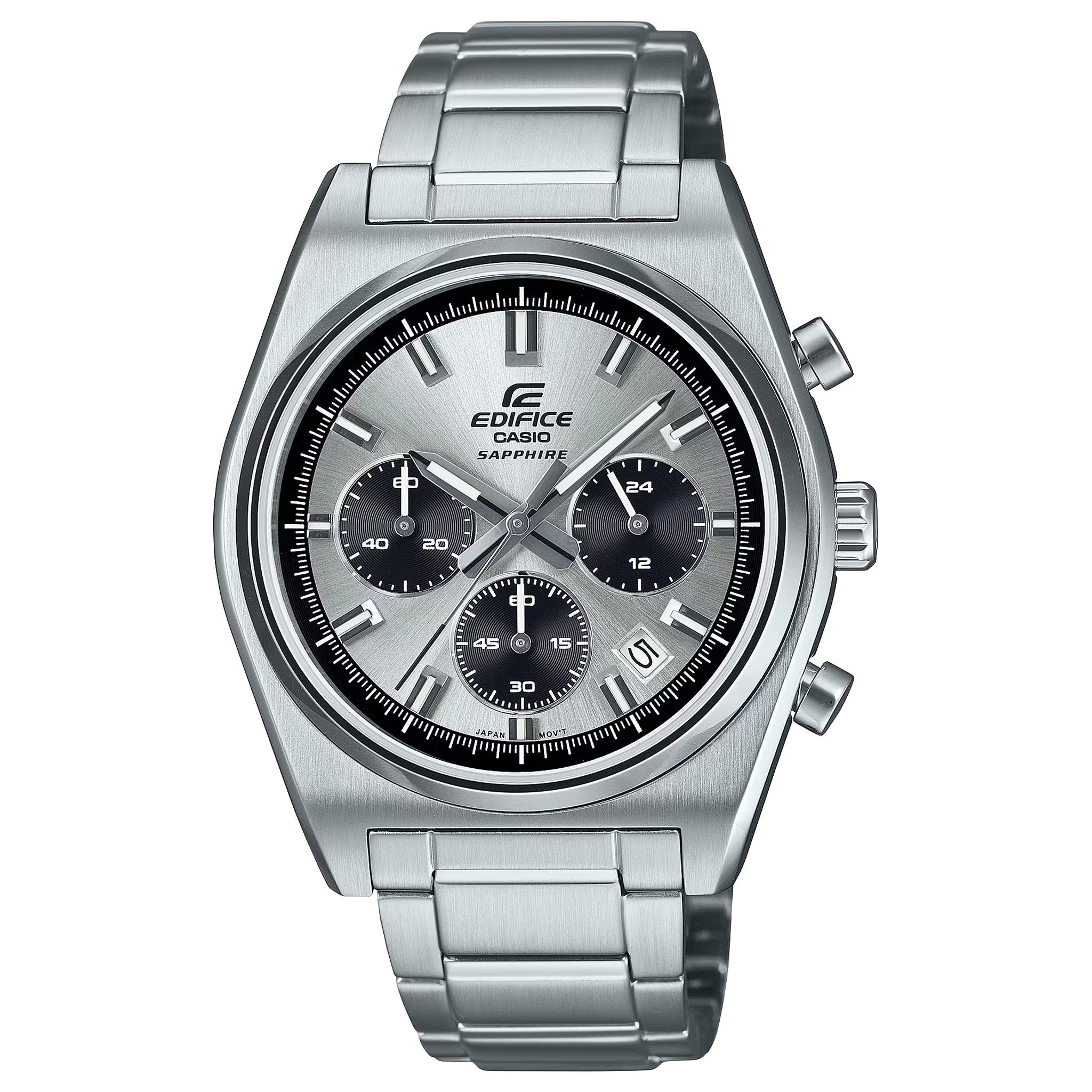 Casio Edifice EFB-730D-7A Herrenuhr Silber Grau