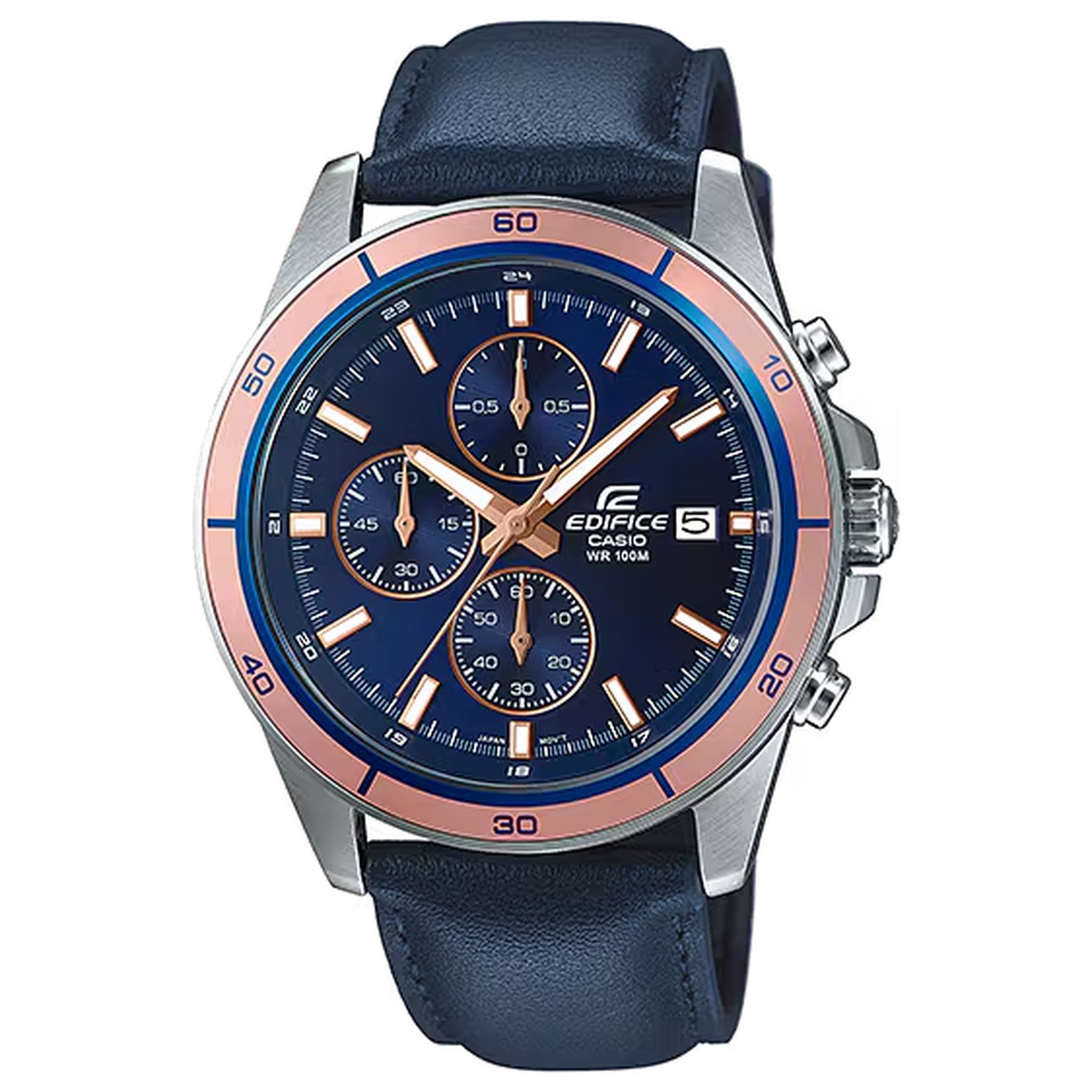 Montre Casio Edifice EFR-526L-2A Homme Argenté Bleu